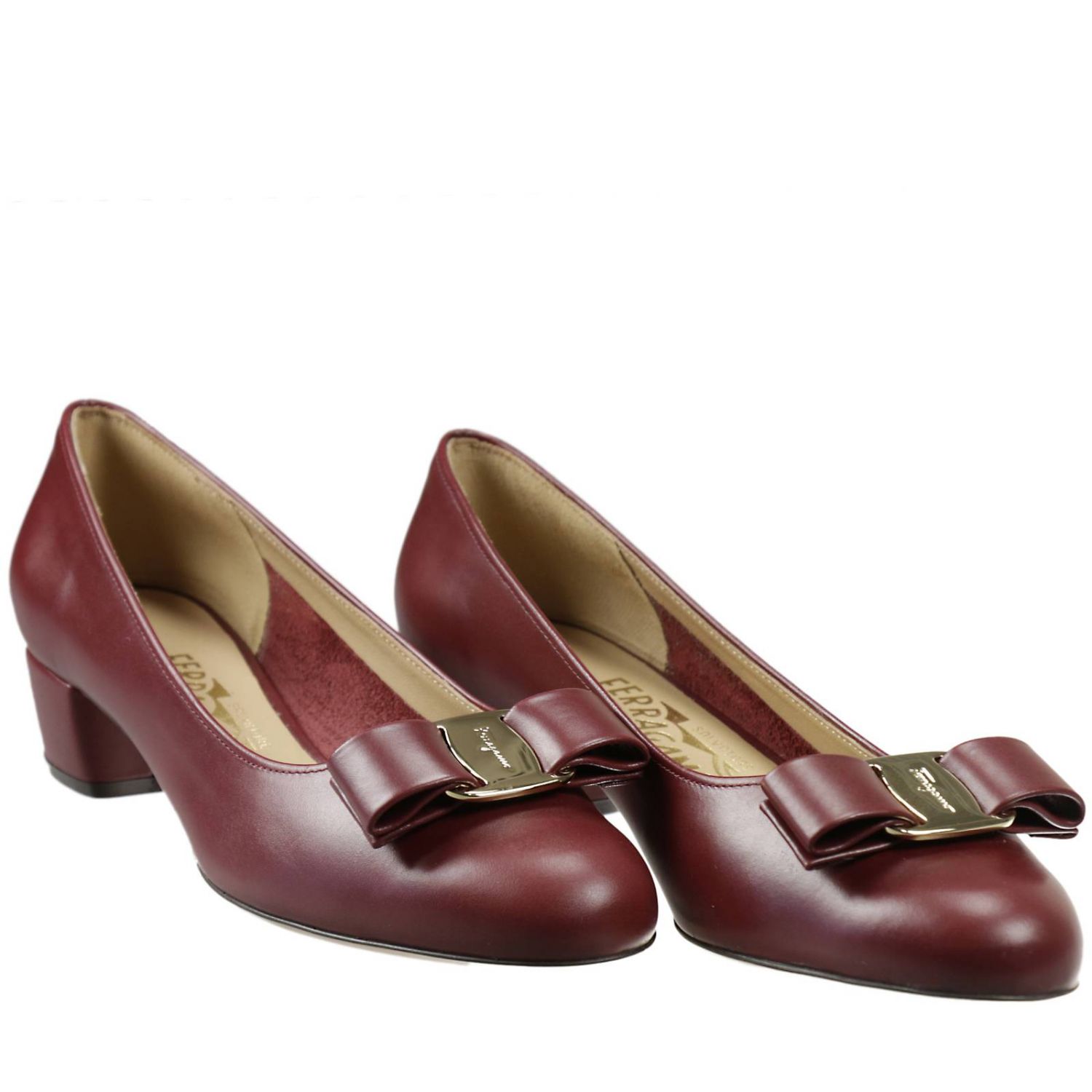 salvatore ferragamo burgundy shoes