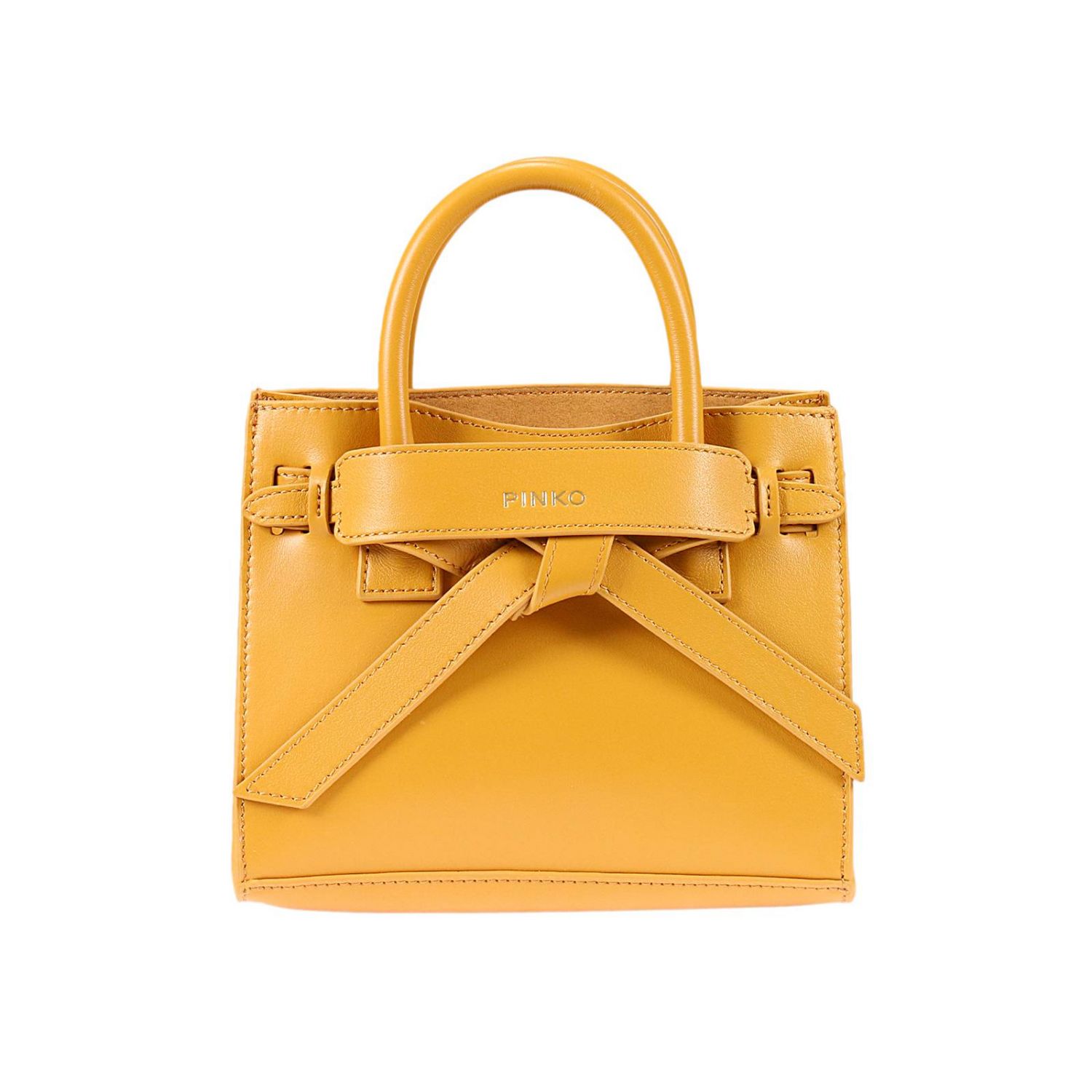 pinko yellow bag