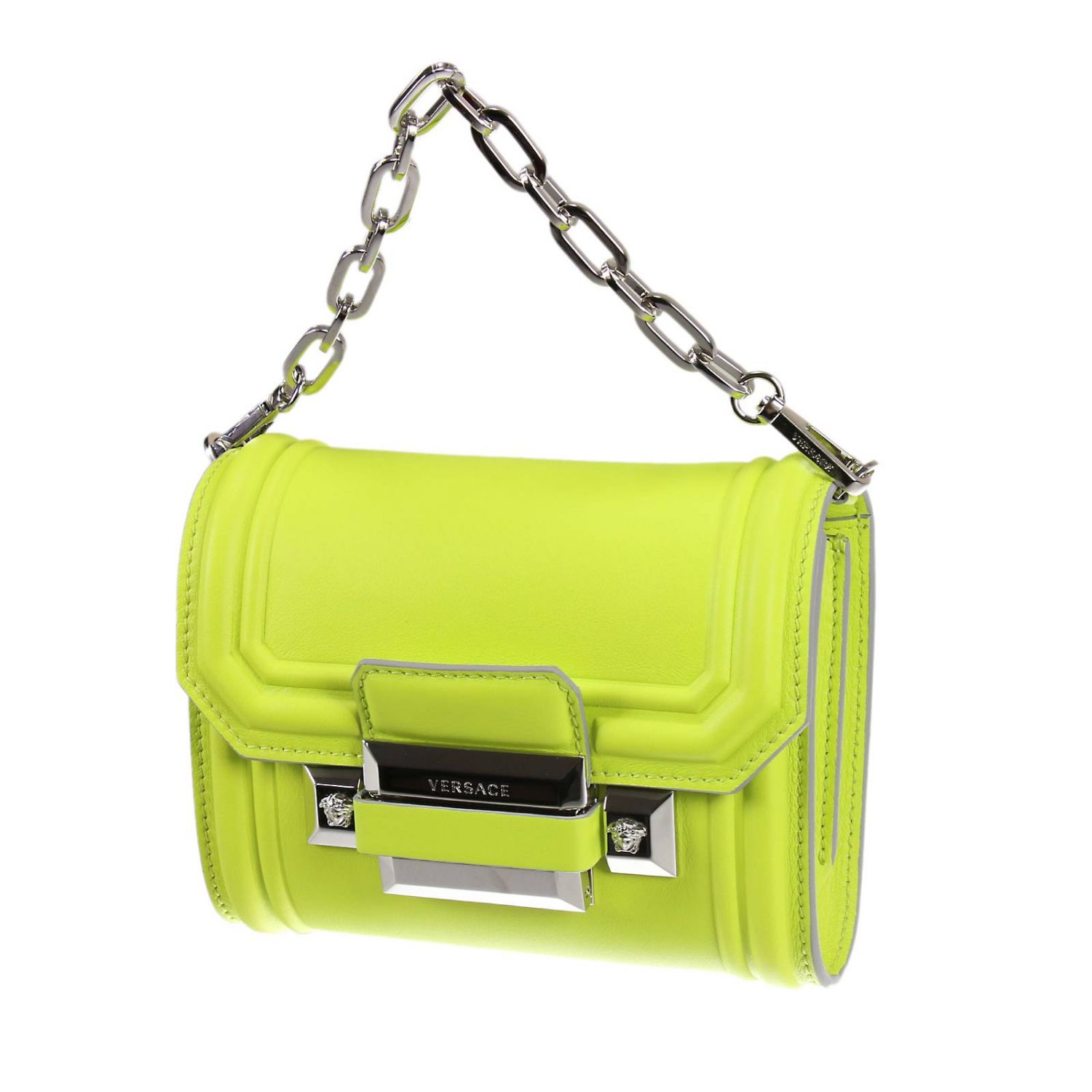 versace yellow handbag