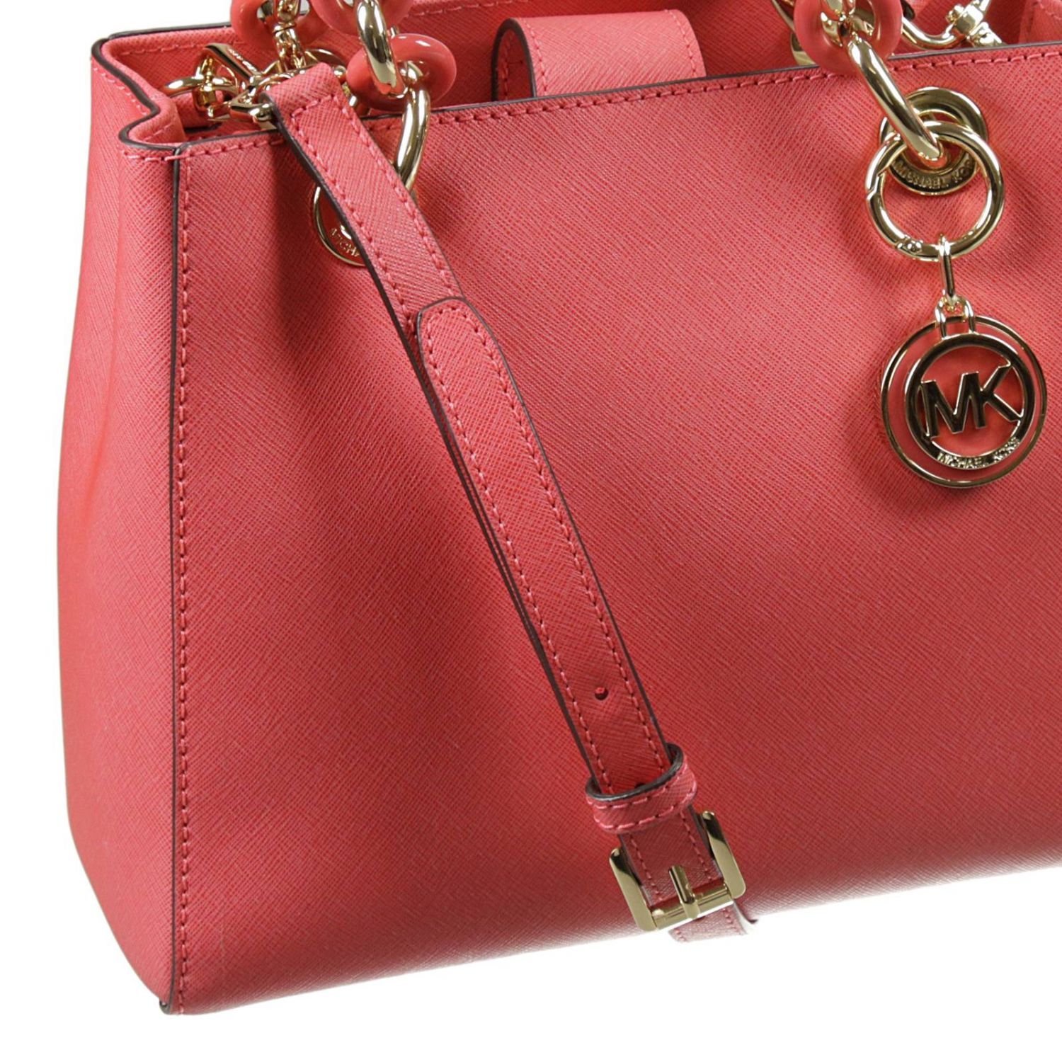 michael kors coral bag