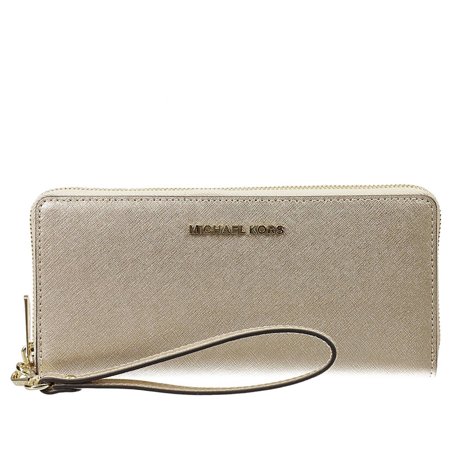 michael kors gold wallet