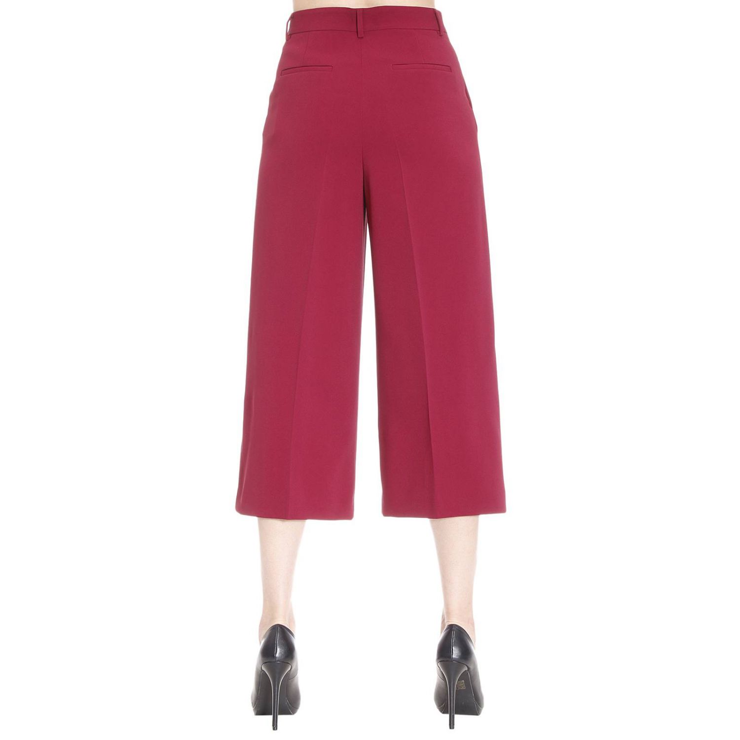 Red Valentino Outlet: Pantalón mujer | Pantalón Red Valentino Mujer  Amaranto | Pantalón Red Valentino LR3RB0H0 2EU GIGLIO.COM
