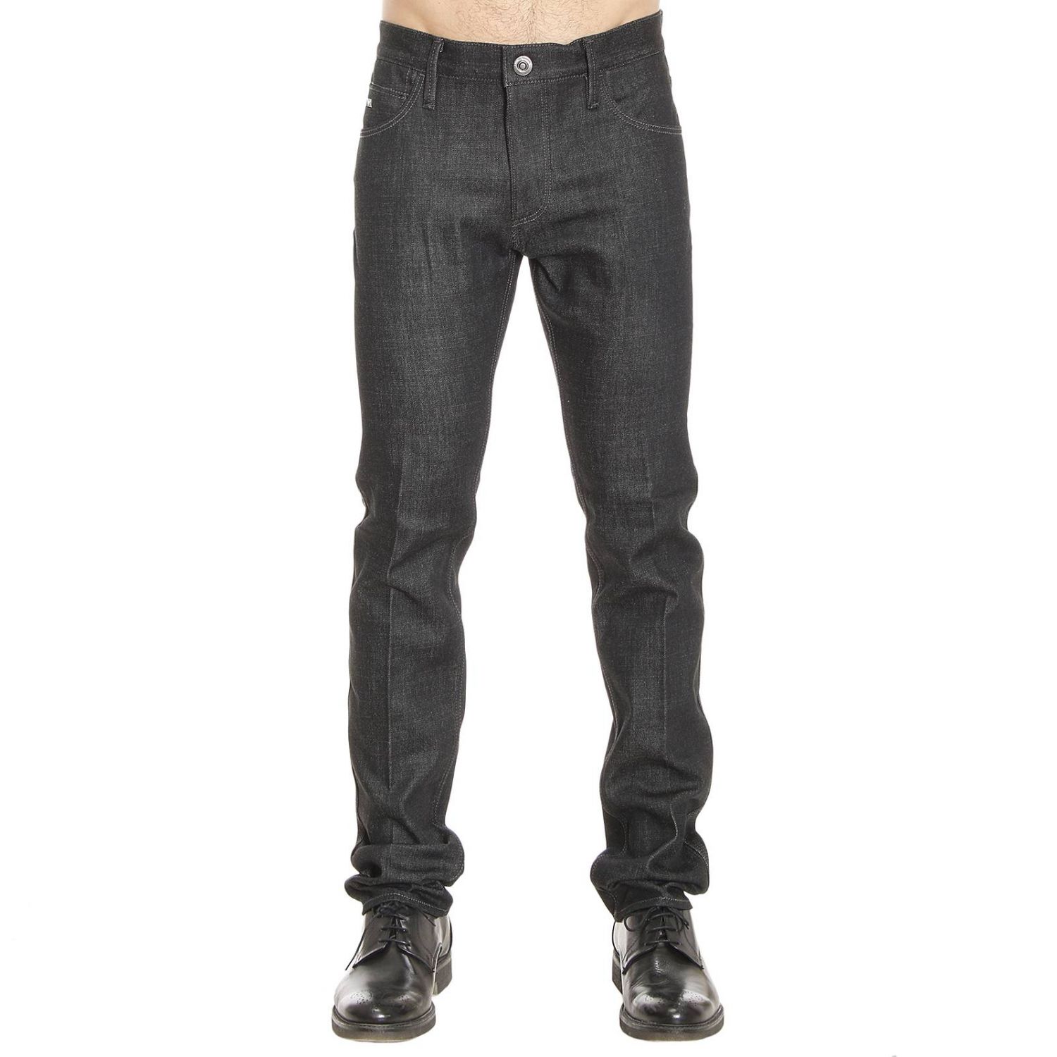 mens black jeans armani