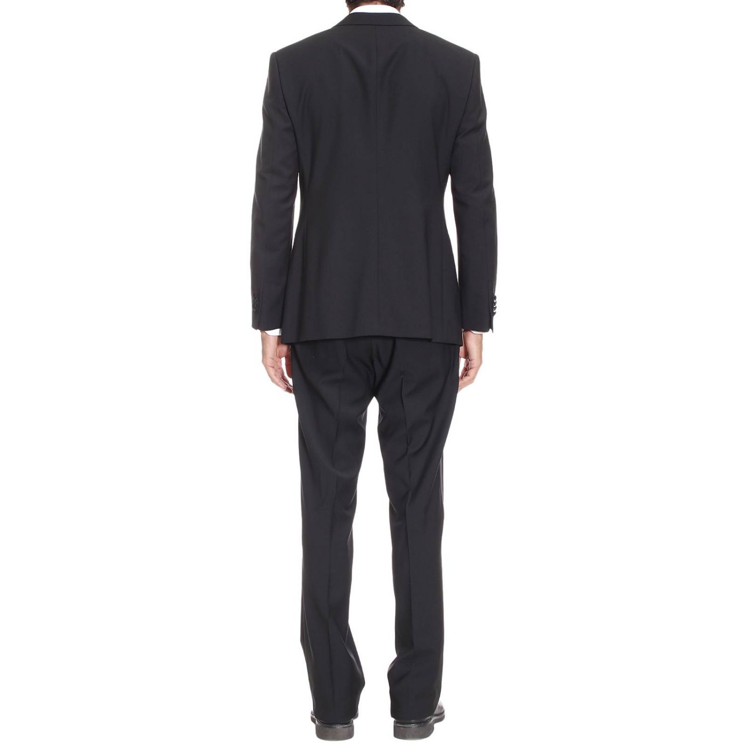 Giorgio Armani Outlet: Suits man | Suit Giorgio Armani Men Black | Suit ...