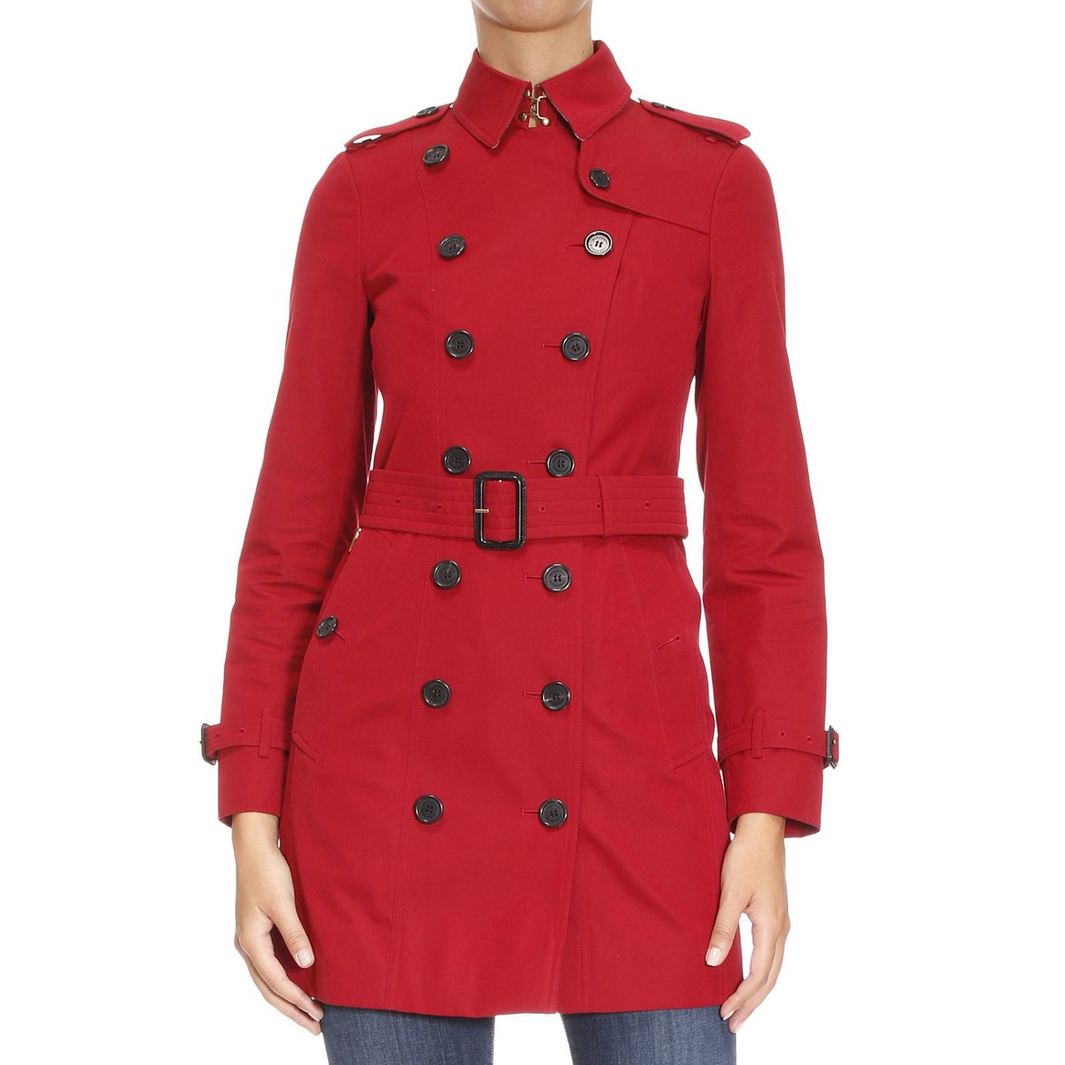 Burberry Outlet: Coat woman | Coat Burberry Women Red 3997030 GIGLIO.COM