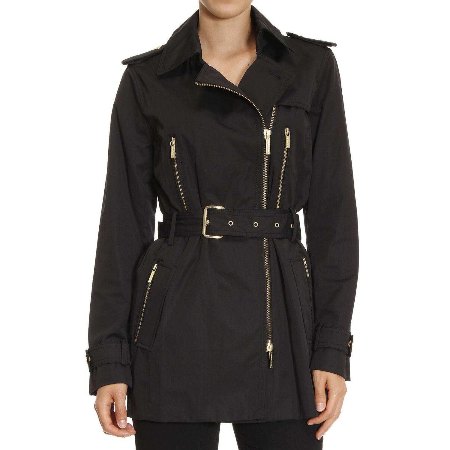 Michael Michael Kors Outlet: Jackets woman | Trench Coat Michael ...