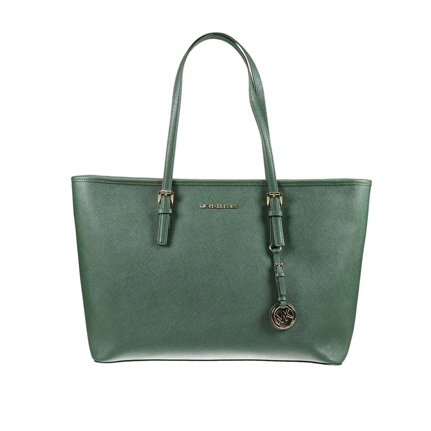 Michael michael kors borsa tote jet set grande - marrone farfetch pelle  marroni - Stileo.it