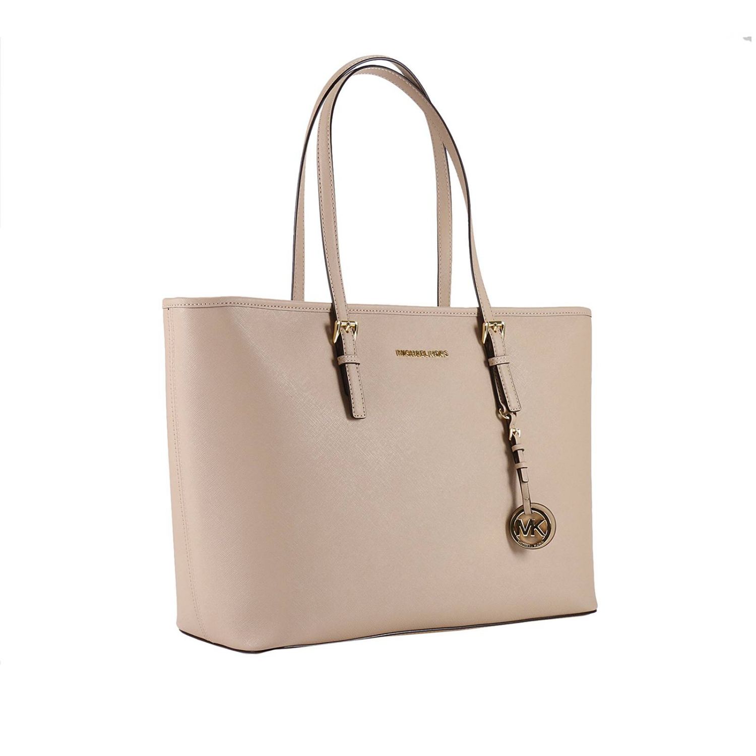 michael kors saffiano jet set tote