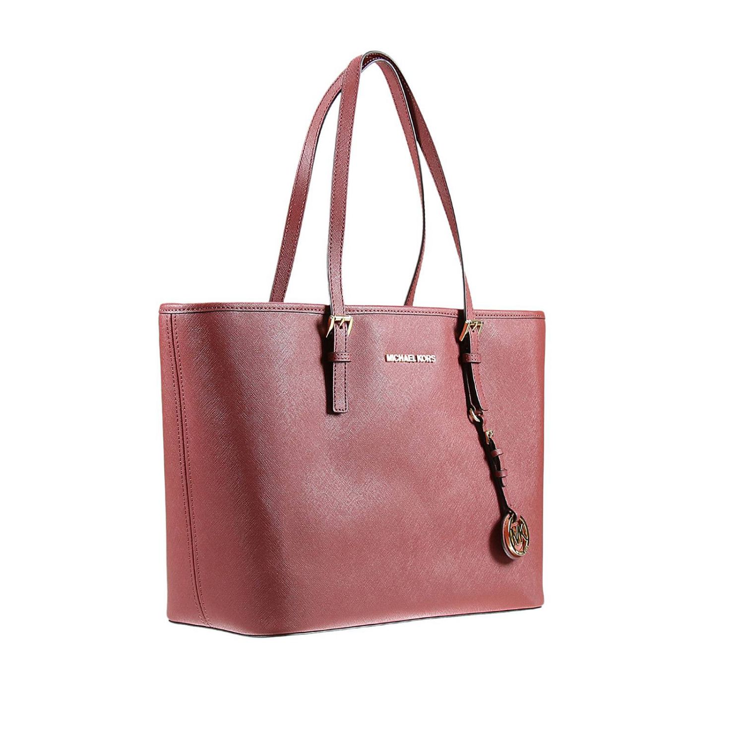 BORSA MICHAEL KORS Kellen con borchie modello con tracolla colore corallo  EUR 129,00 - PicClick IT
