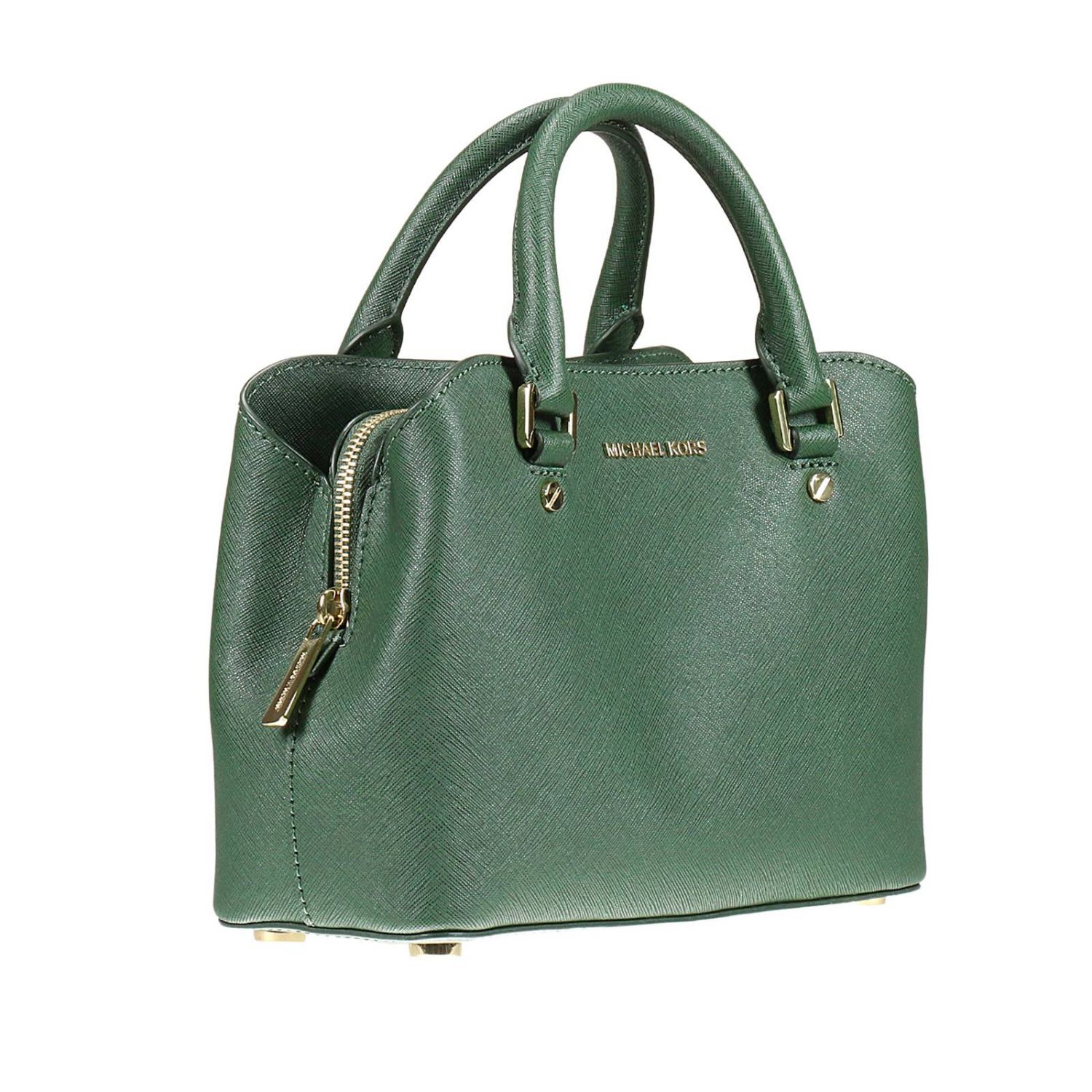 green purse michael kors