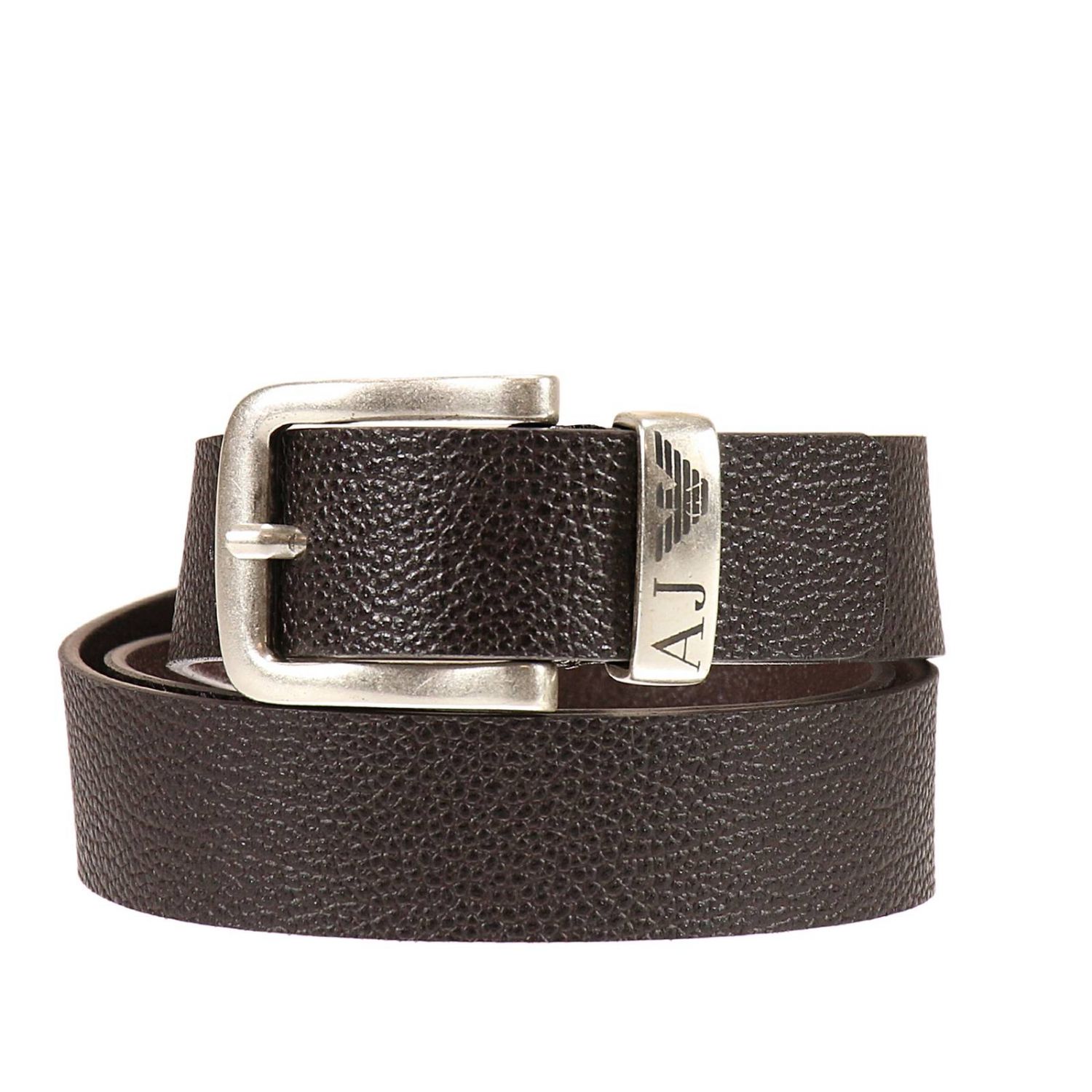 Armani Jeans Outlet Belts man Belt Armani Jeans Men Dark Belt