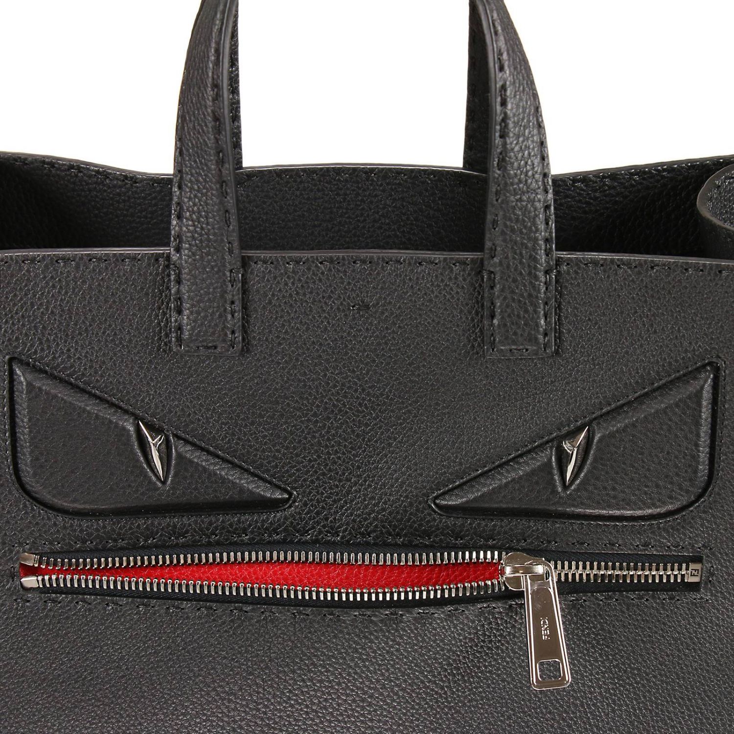 Sacoche pour homme Fendi | Sac Fendi Homme Noir | Sac Fendi 7VA367 8KL Giglio FR