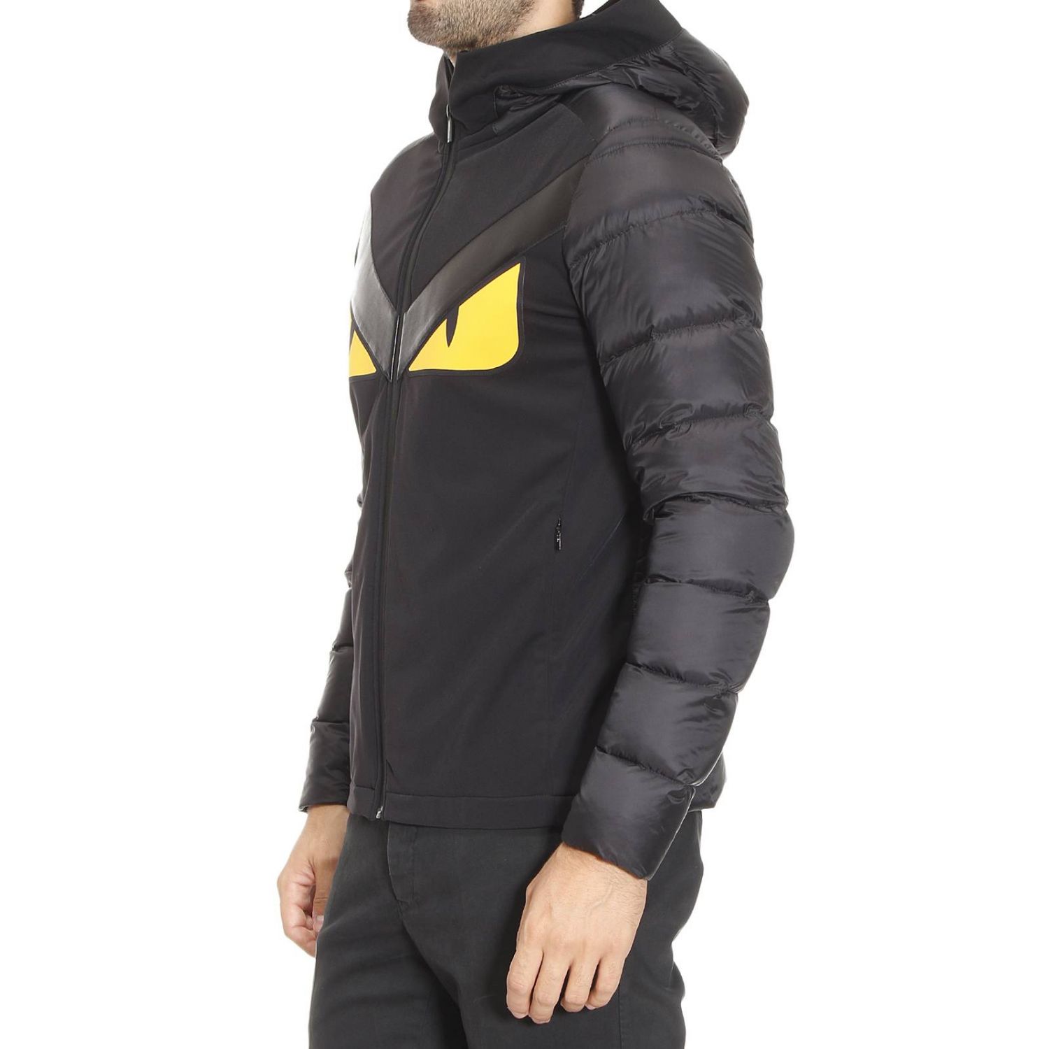 Jackets man Fendi monster | Jacket Fendi Men Black | Jacket Fendi ...