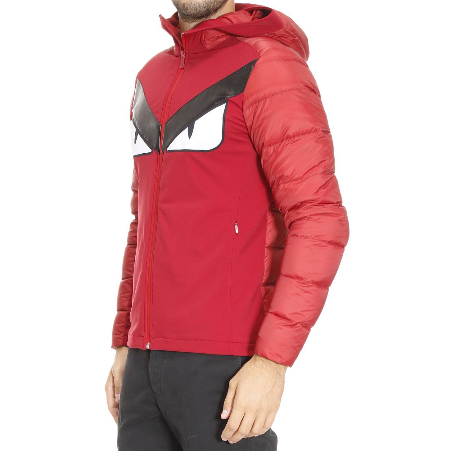 fendi jacket red