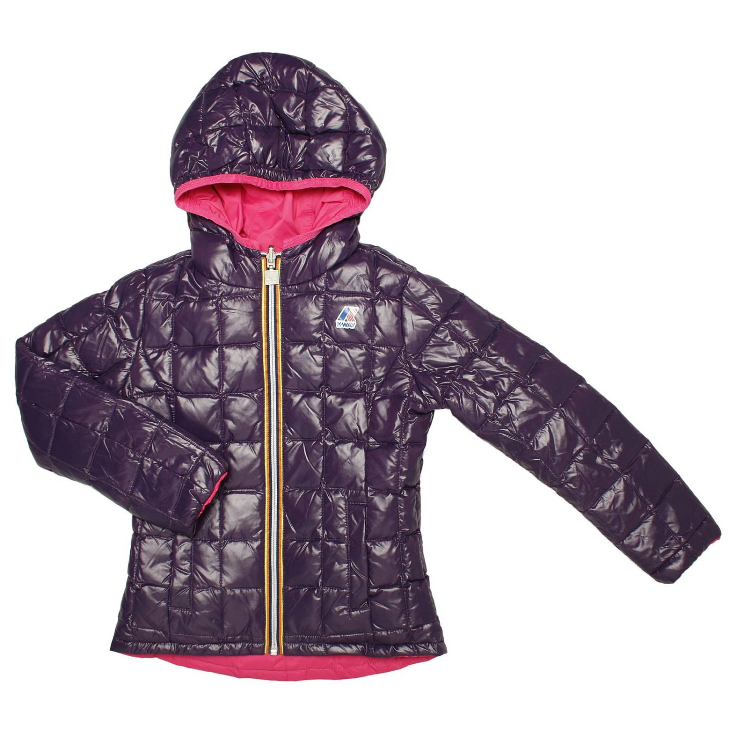 KWay Outlet Jacket child Jacket KWay Kids Fuchsia Jacket KWay K002II0