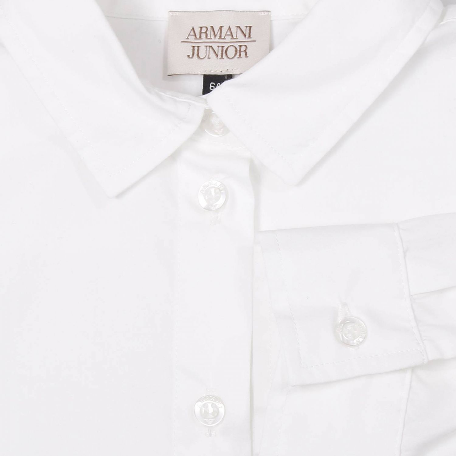 Armani junior white shirt Clearance