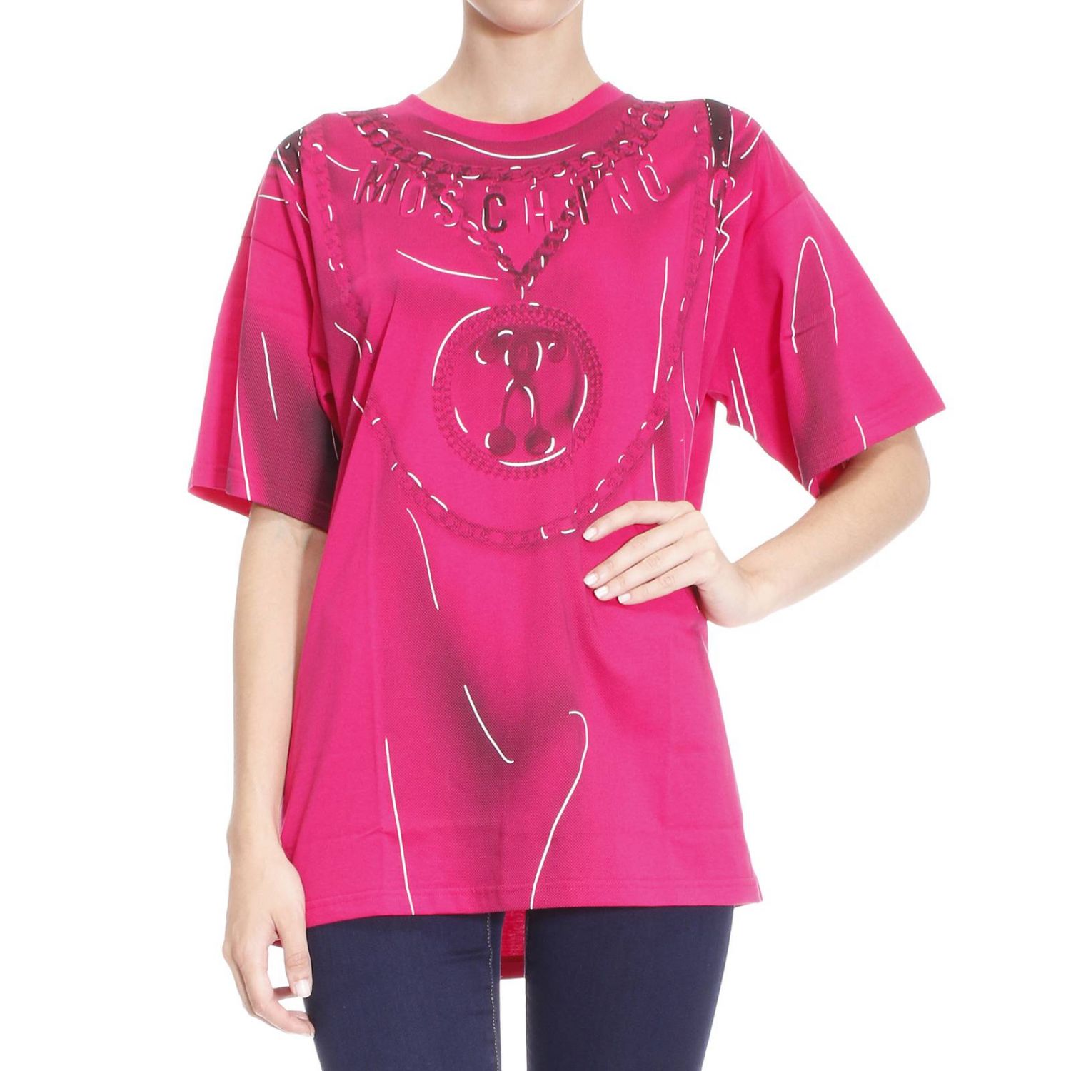 fuchsia t shirt