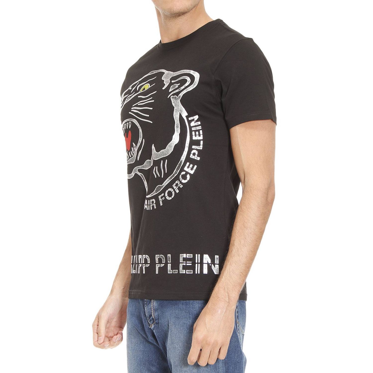 Philipp Plein Outlet: T-shirt man | T-Shirt Philipp Plein Men Black | T ...