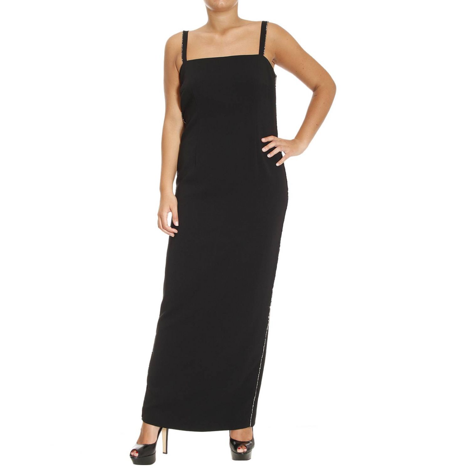 Marina Rinaldi Outlet: Dress woman | Dress Marina Rinaldi Women Black ...