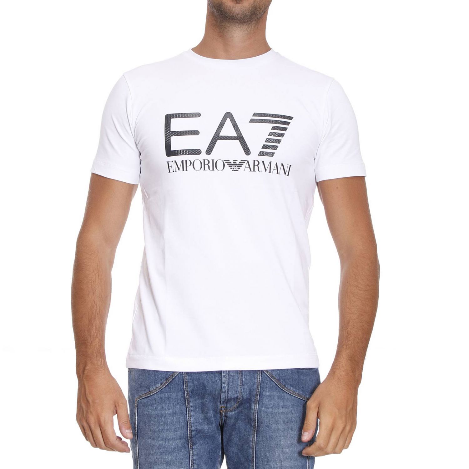 Ea7 Outlet: T-shirt man | T-Shirt Ea7 Men White | T-Shirt Ea7 6XPTA6 ...