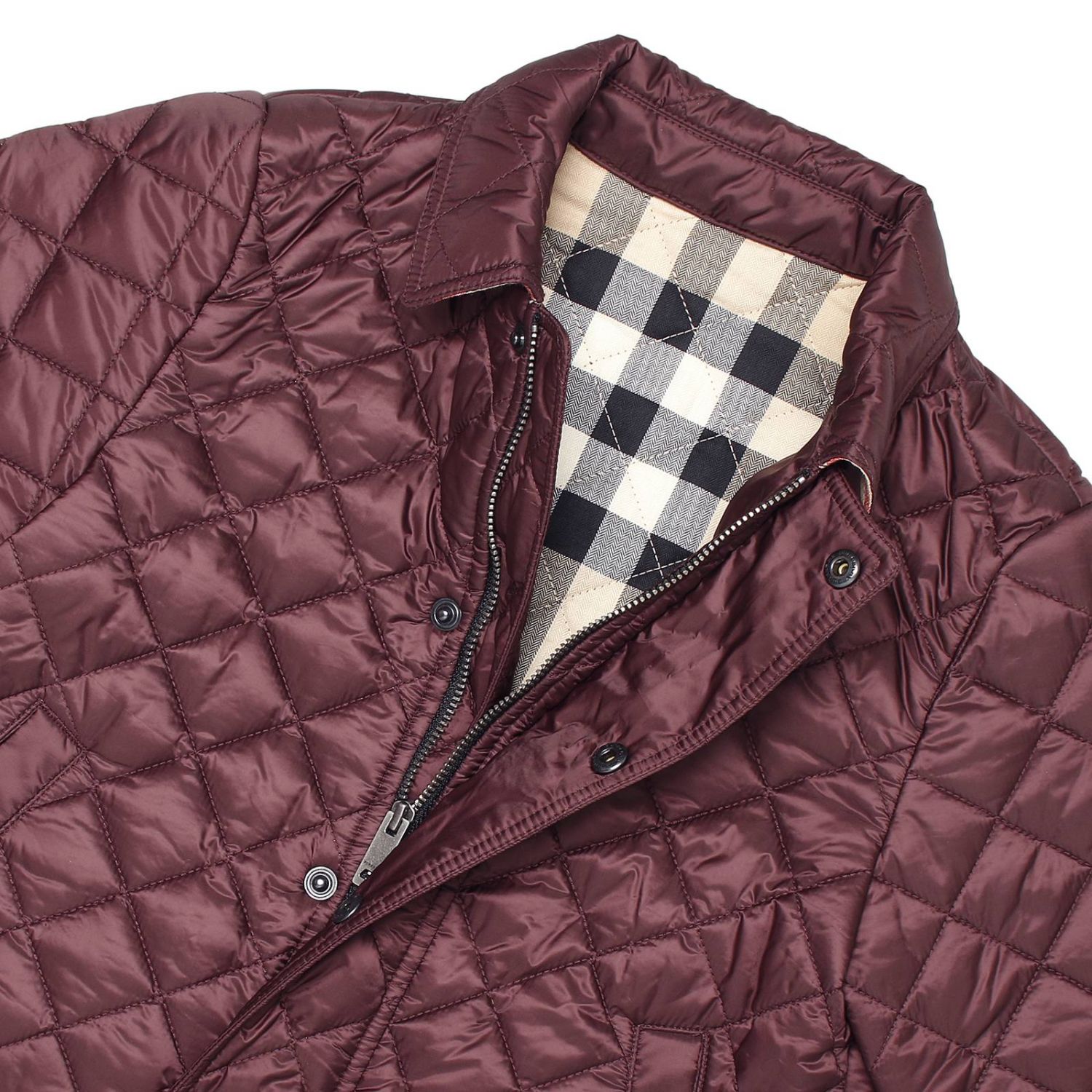 burberry burgundy jacket