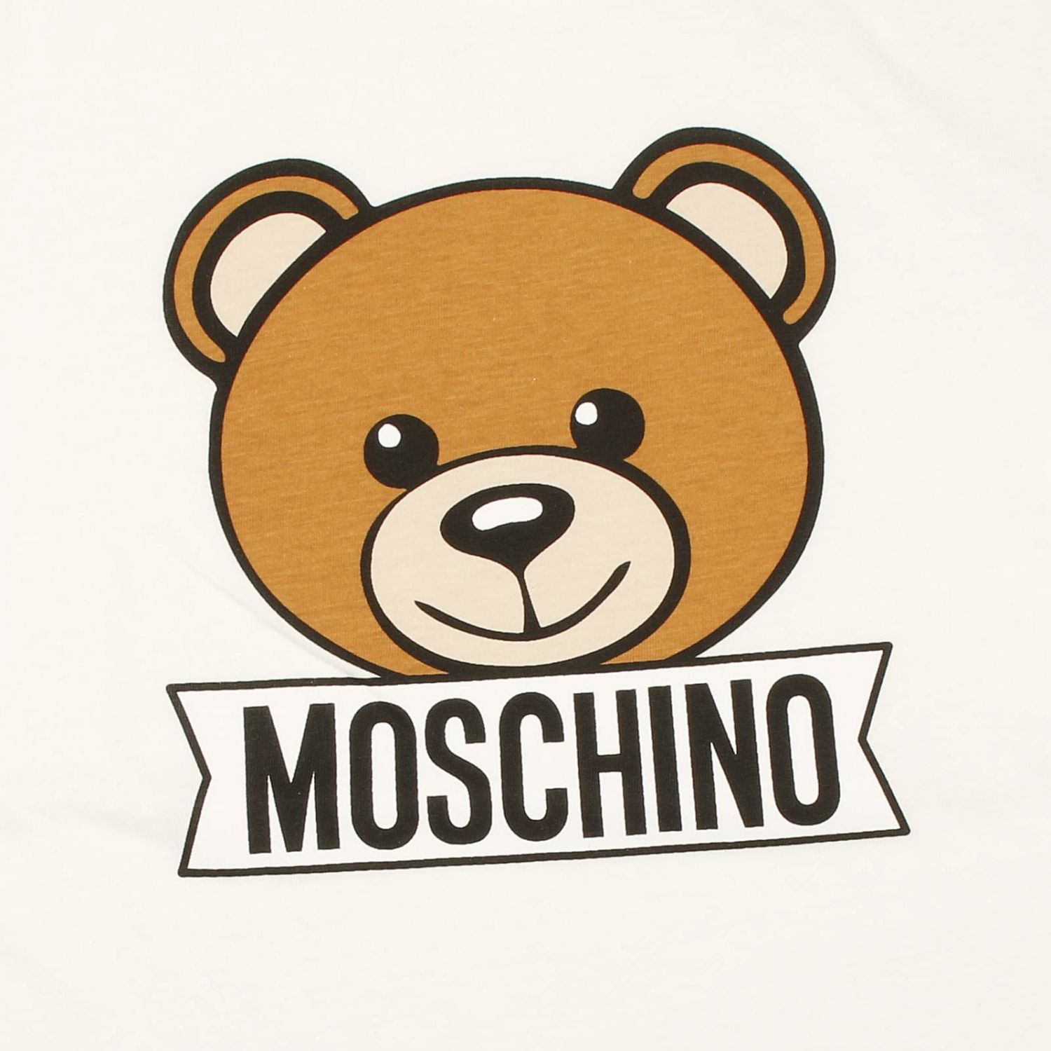 Moschino Kid Outlet: T-shirt child | T-Shirt Moschino Kid Kids White ...