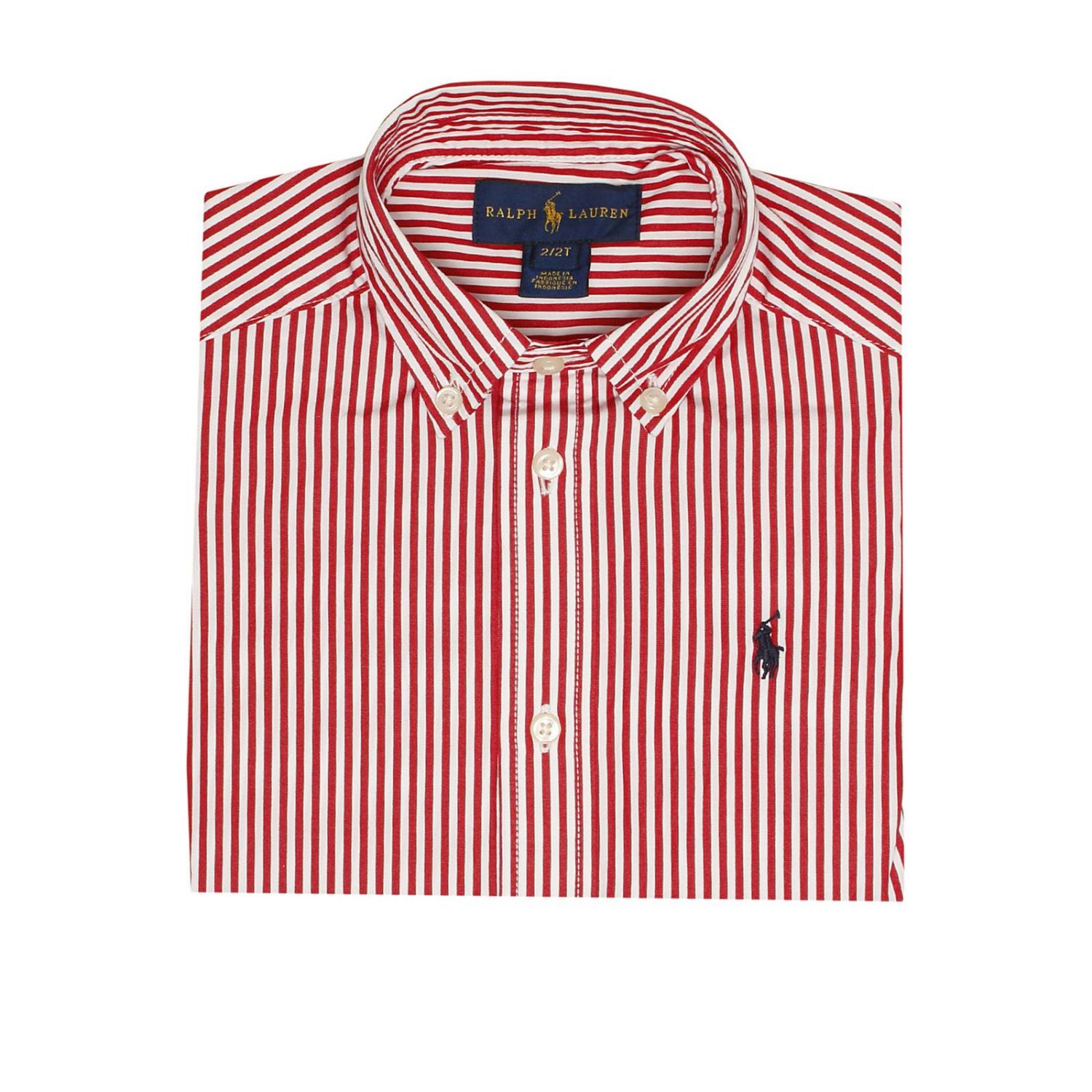 CAMICIA QUADRI RALPH LAUREN VERDE E ROSSA 5 ANNI M – C'era 2 volte