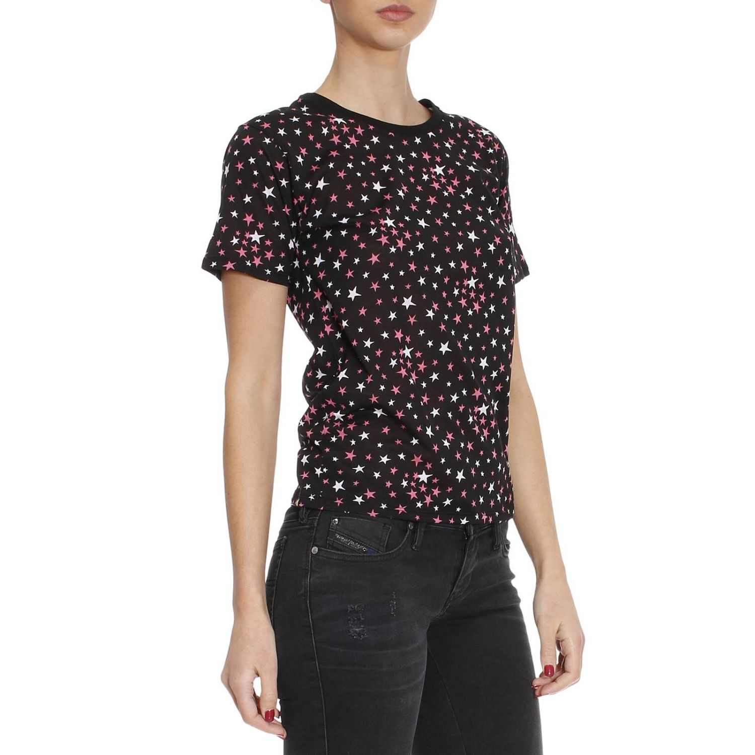 T-shirt women Saint Laurent | T-Shirt Saint Laurent Women Pink | T