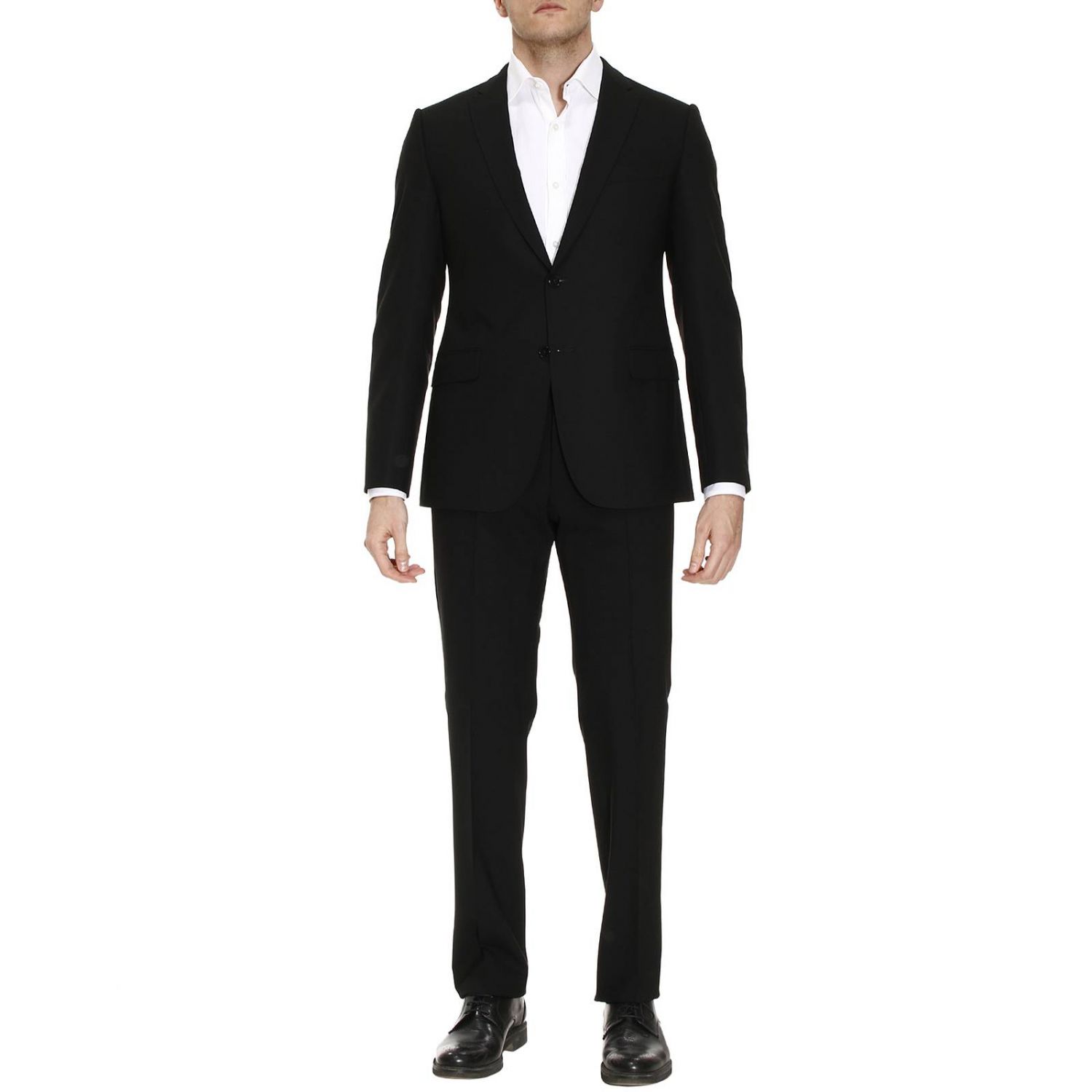 armani collezioni black suit