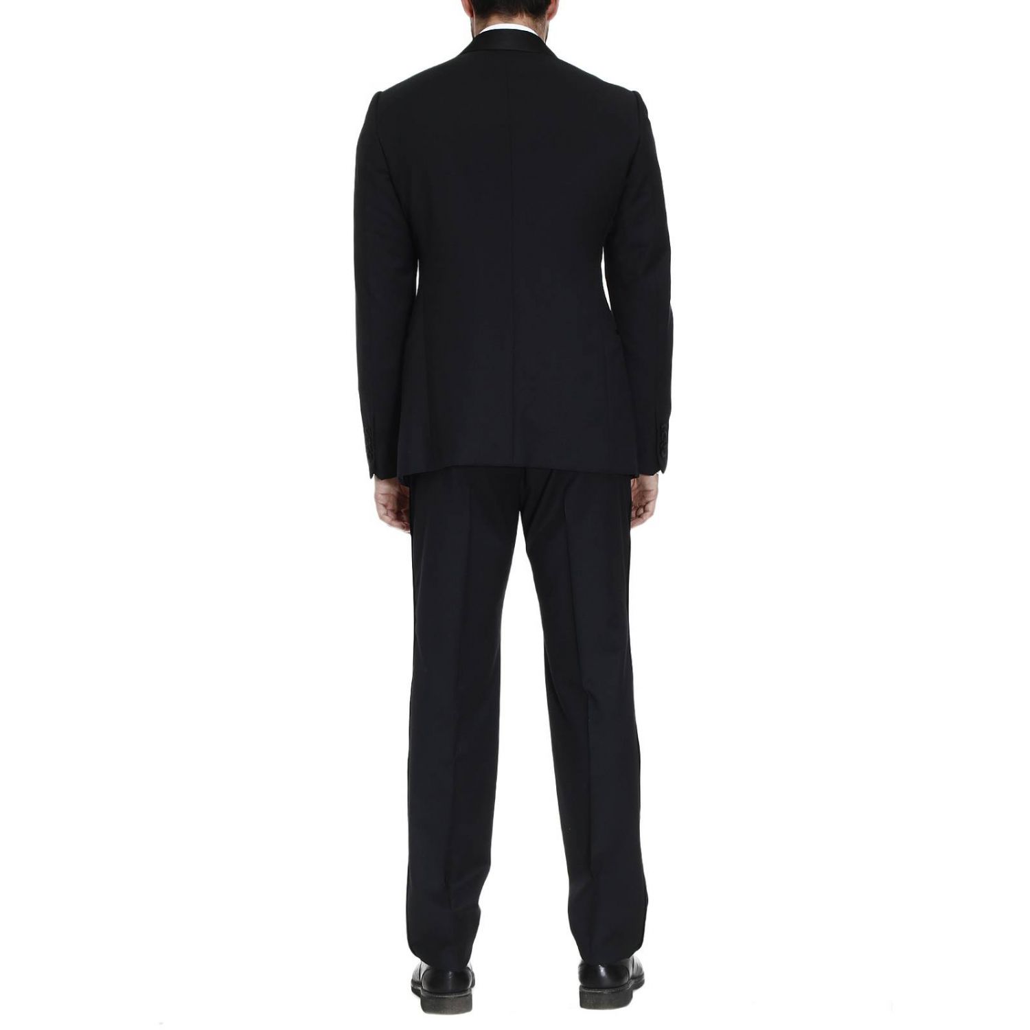 armani collezioni black suit