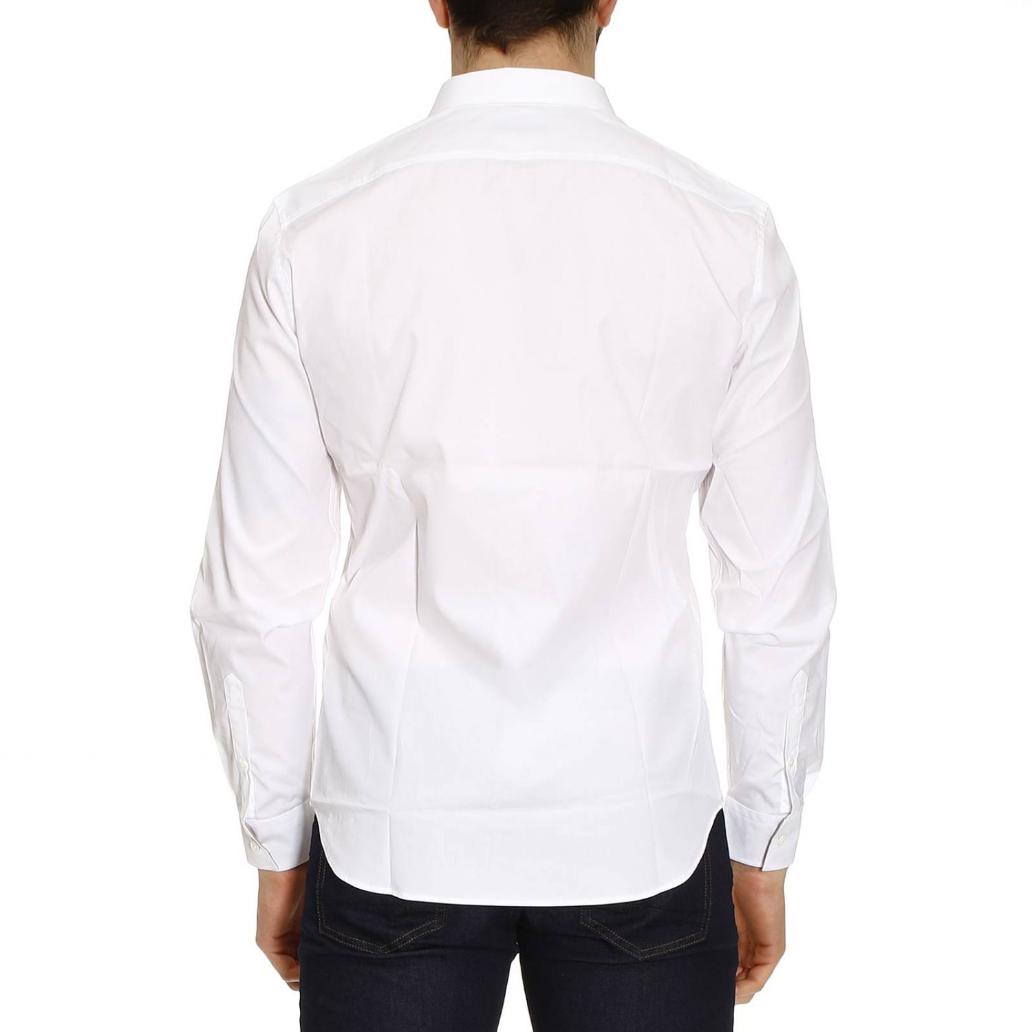 burberry white shirt mens