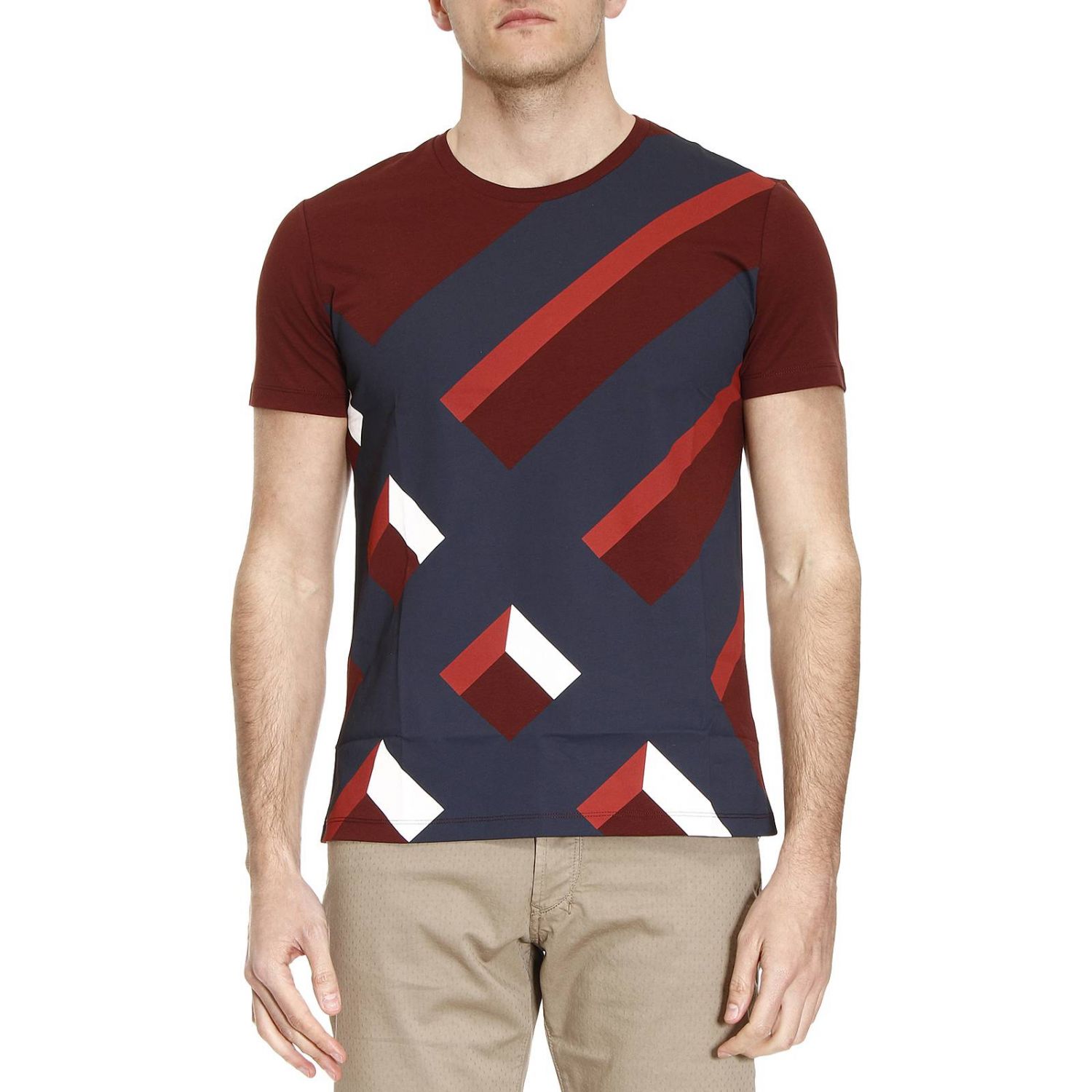 burberry t shirt mens bordeaux