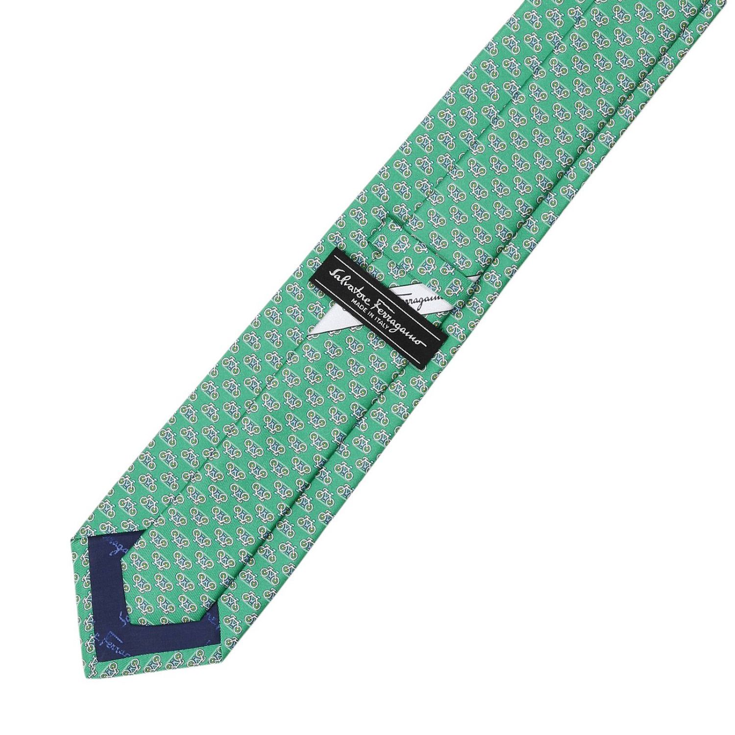 Salvatore Ferragamo Outlet Tie men Tie Salvatore Ferragamo Men Green