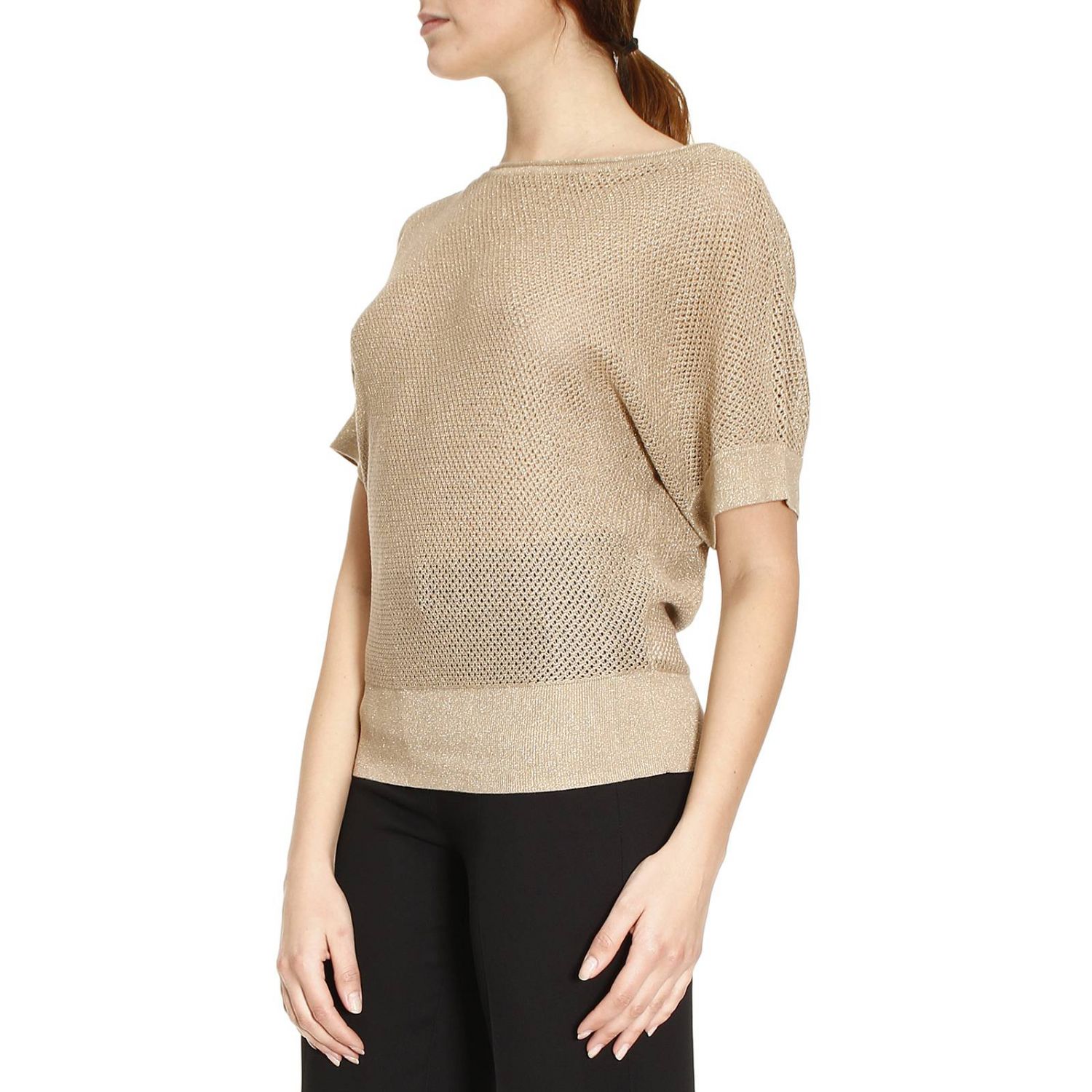 michael kors gold sweater