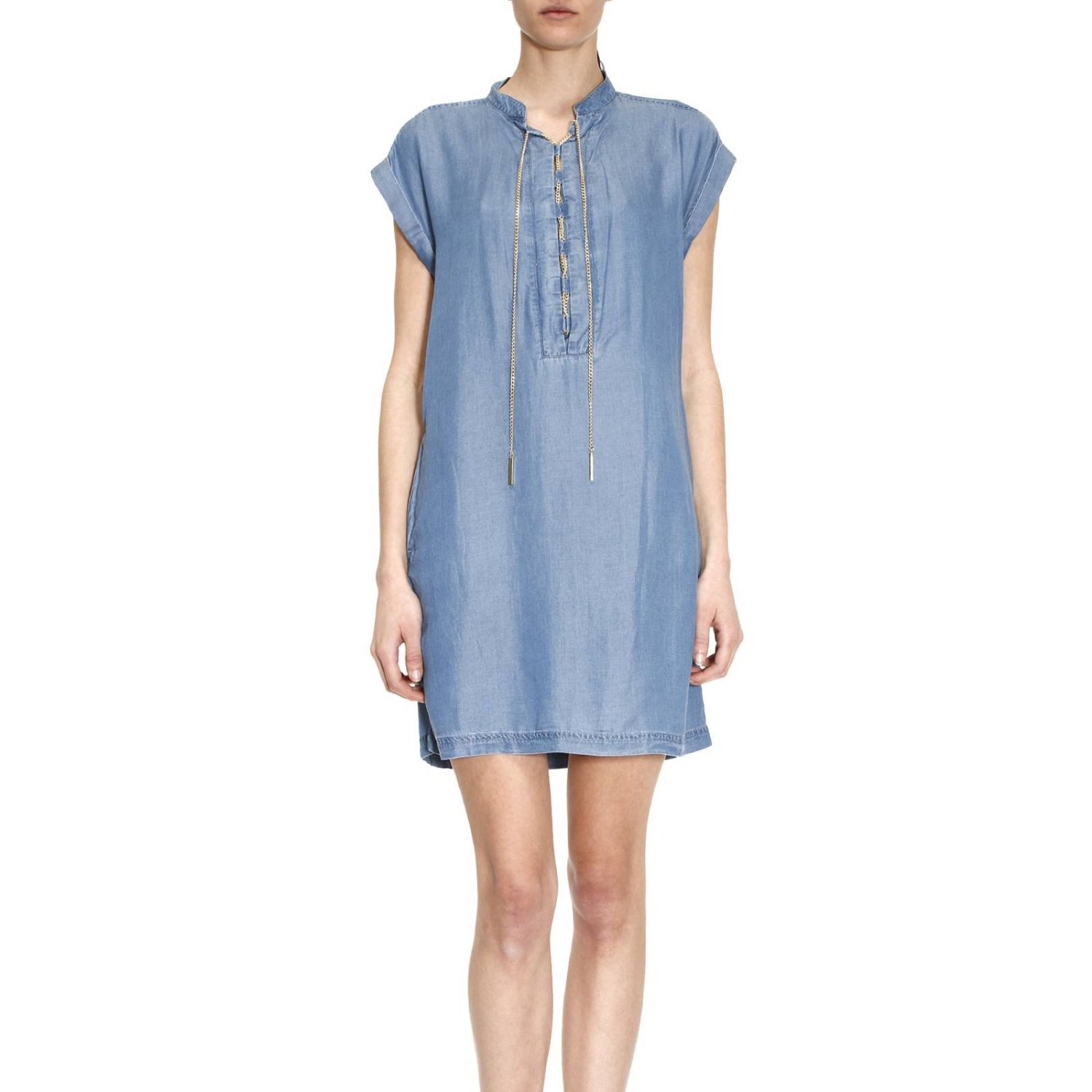 michael kors denim dress