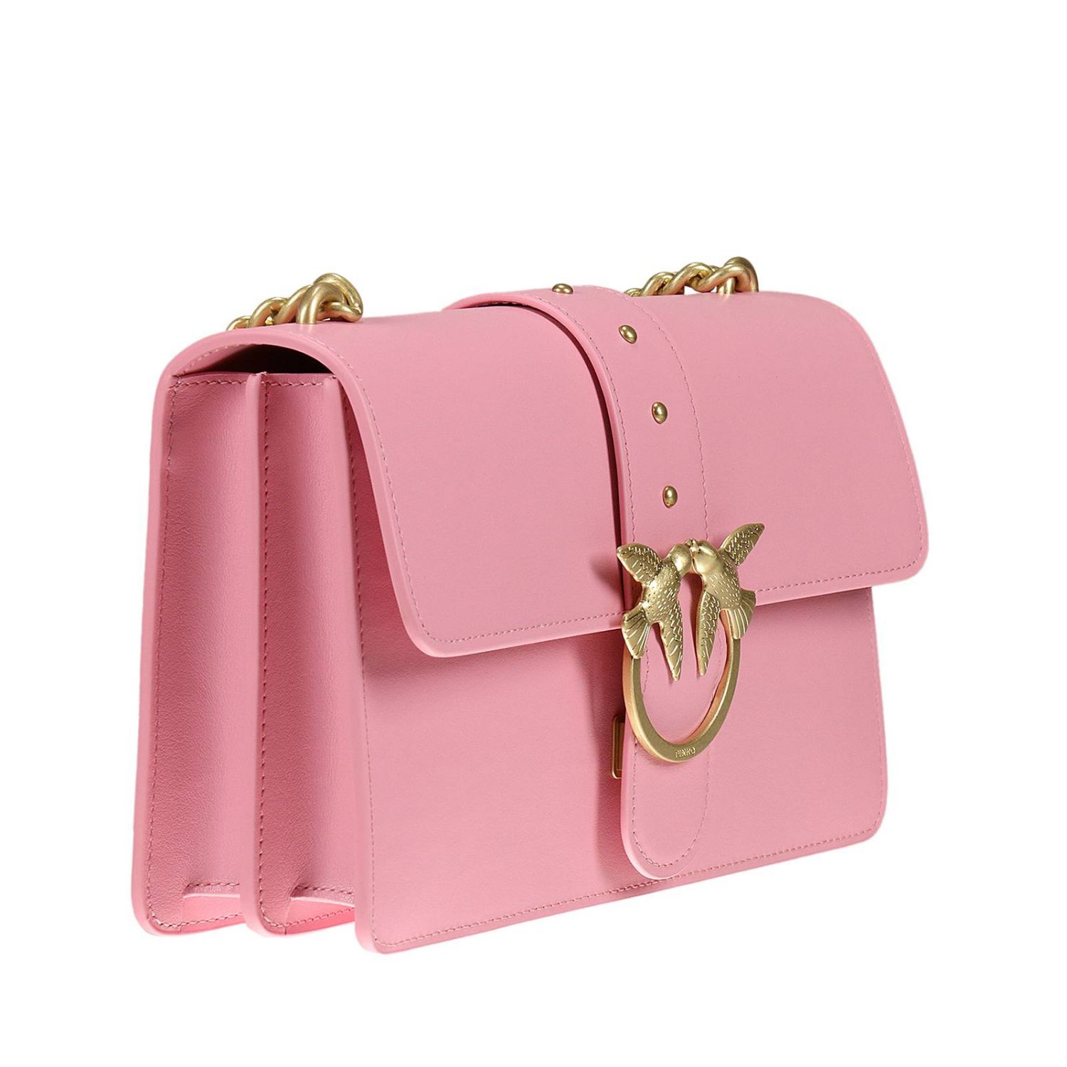 Pinko Outlet: Handbag women - Pink | Clutch Pinko 1P20X3 Y3D5 LOVE ...