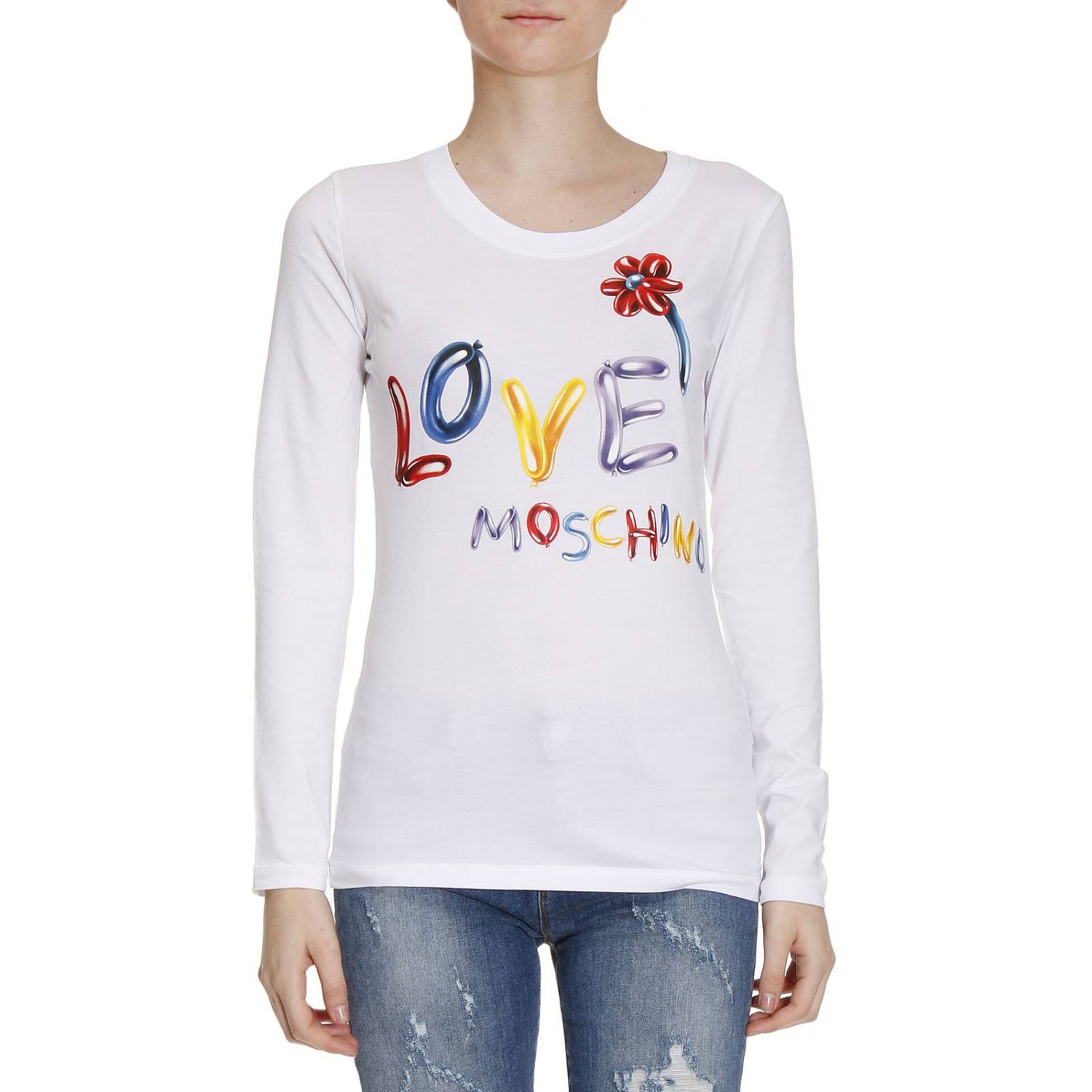 Love Moschino Outlet: T-shirt women Moschino Love | T-Shirt Love ...