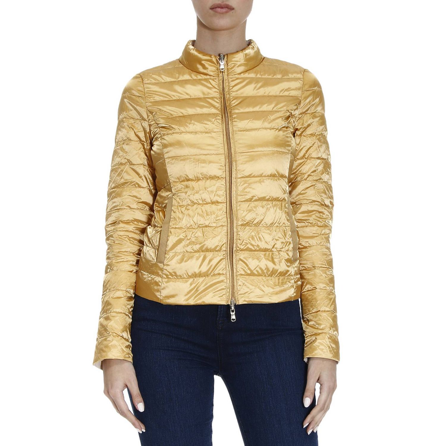 Patrizia Pepe Outlet: Jacket women | Jacket Patrizia Pepe Women Yellow ...