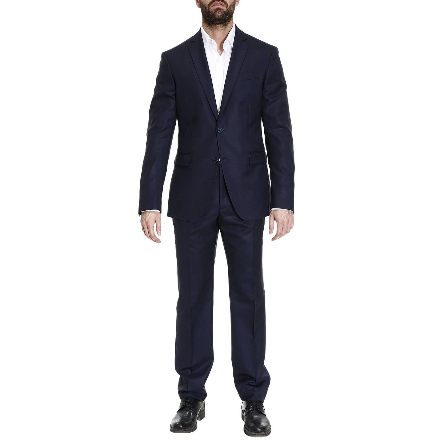 Versace Collection Outlet: Traje hombre - Azul Oscuro | Traje Versace  Collection V100099 VT00057 GIGLIO.COM
