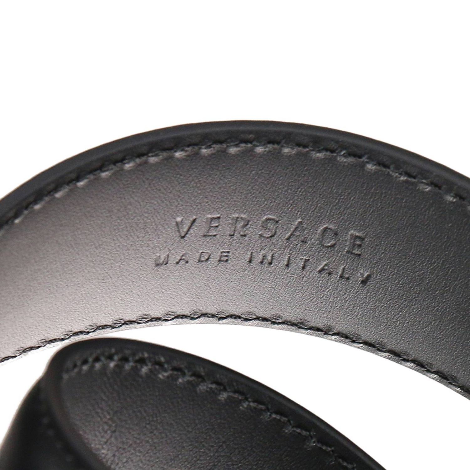 Belts men Versace Belt Versace Men Black Belt Versace DCU4140 DVTP1