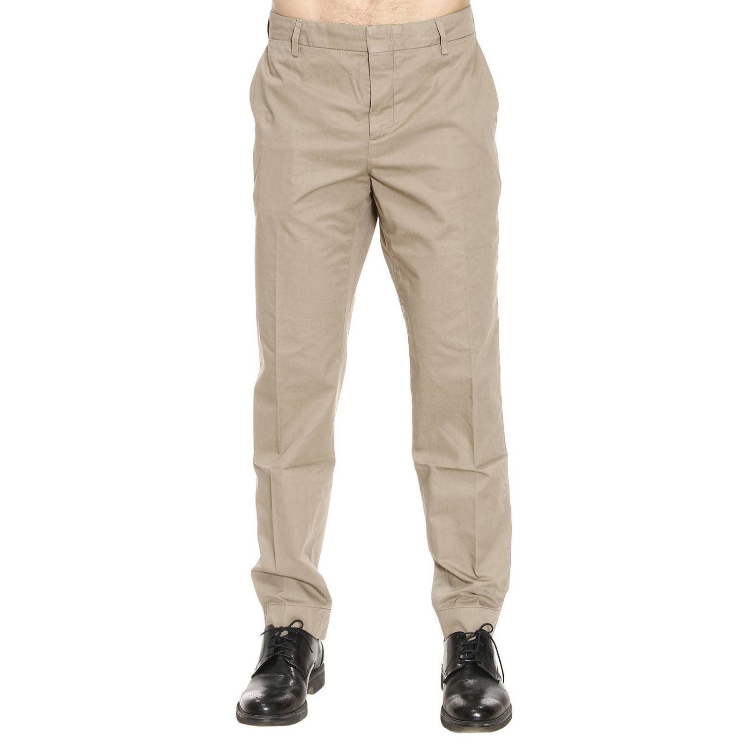 white polo beige pants
