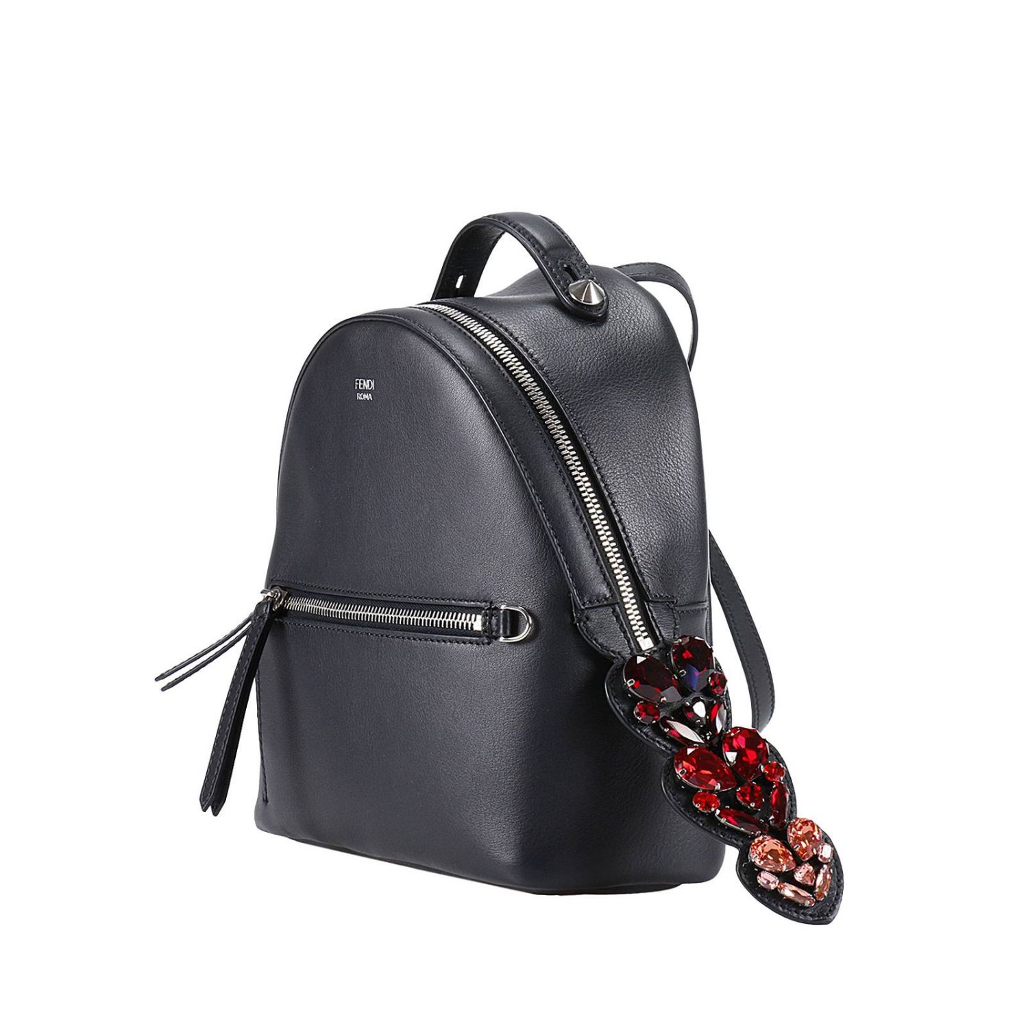 Fendi Outlet Handbag women Black Backpack Fendi 8BZ036 9DX
