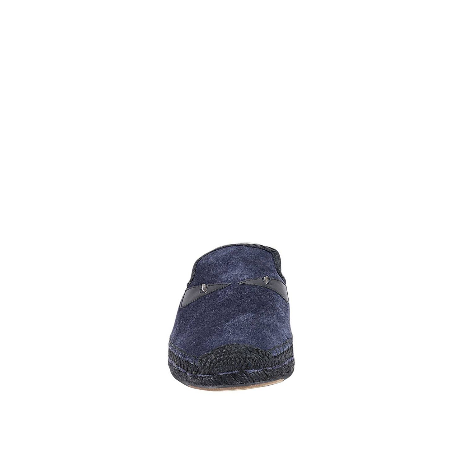FENDI: Zapatos hombre | Mocasines Fendi Hombre Azul Oscuro | Mocasines Fendi  7P1026 SRJ GIGLIO.COM