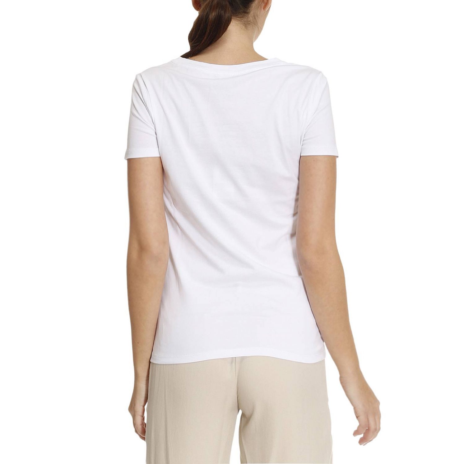 armani jeans t shirt white