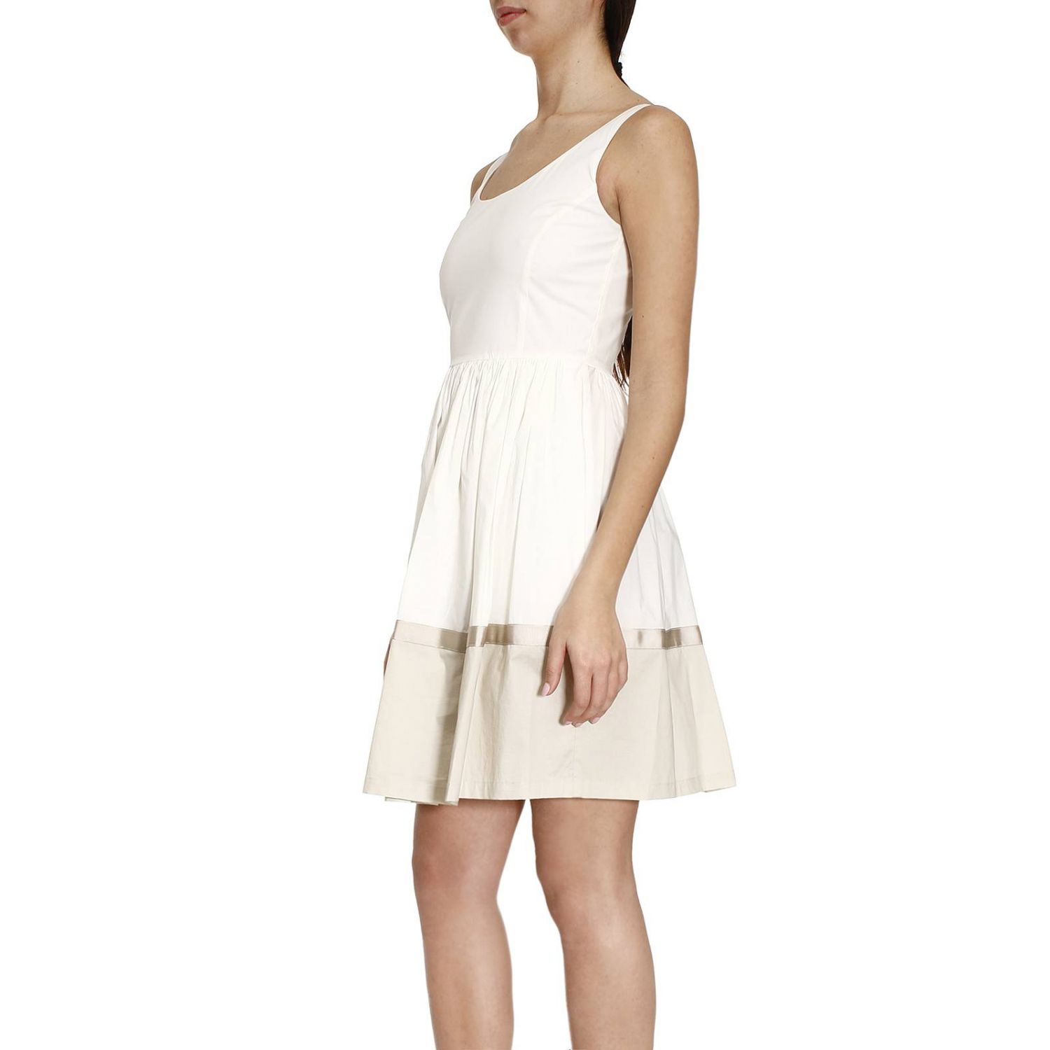 Armani Jeans Outlet Dress women Dress Armani Jeans Women White