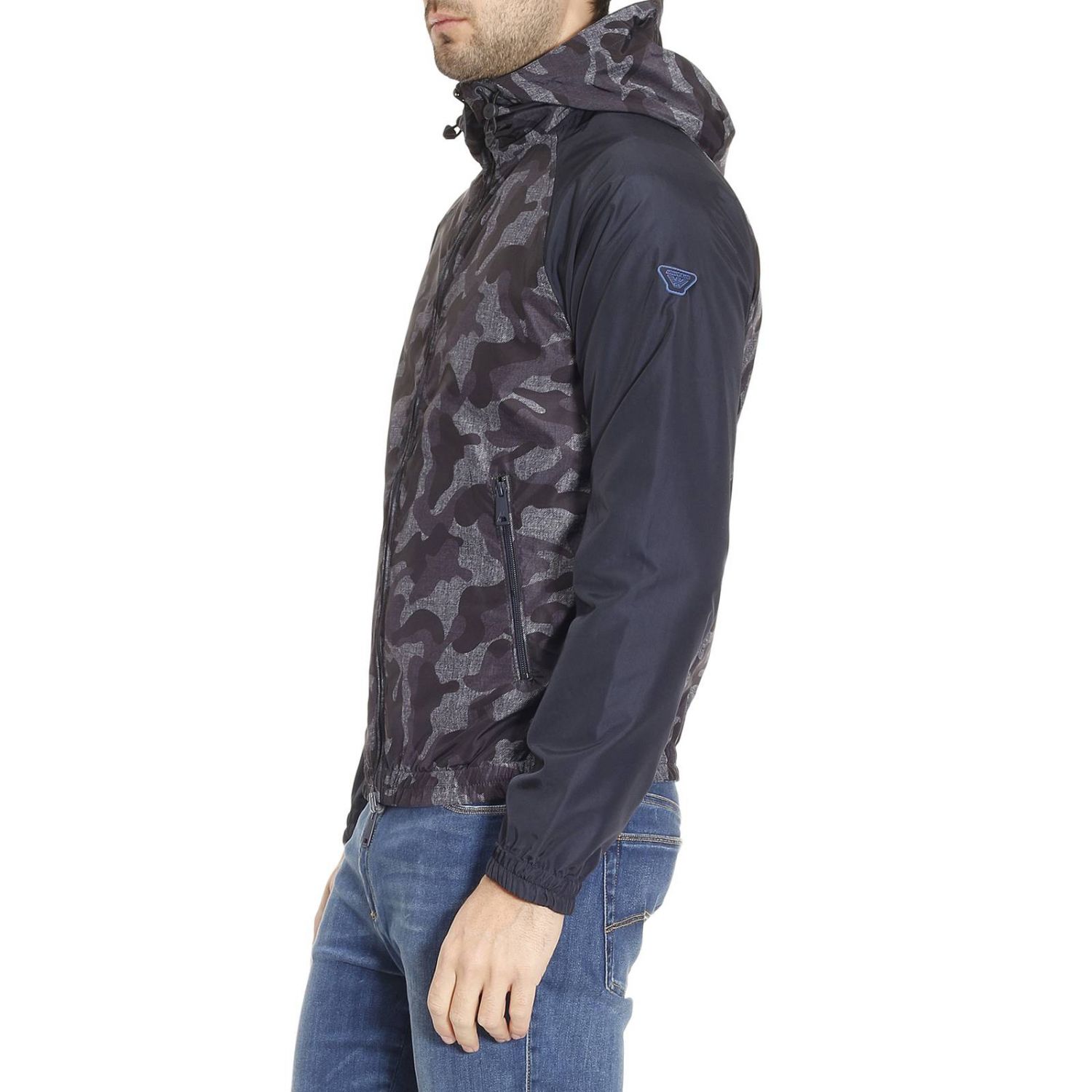 armani jeans windbreaker