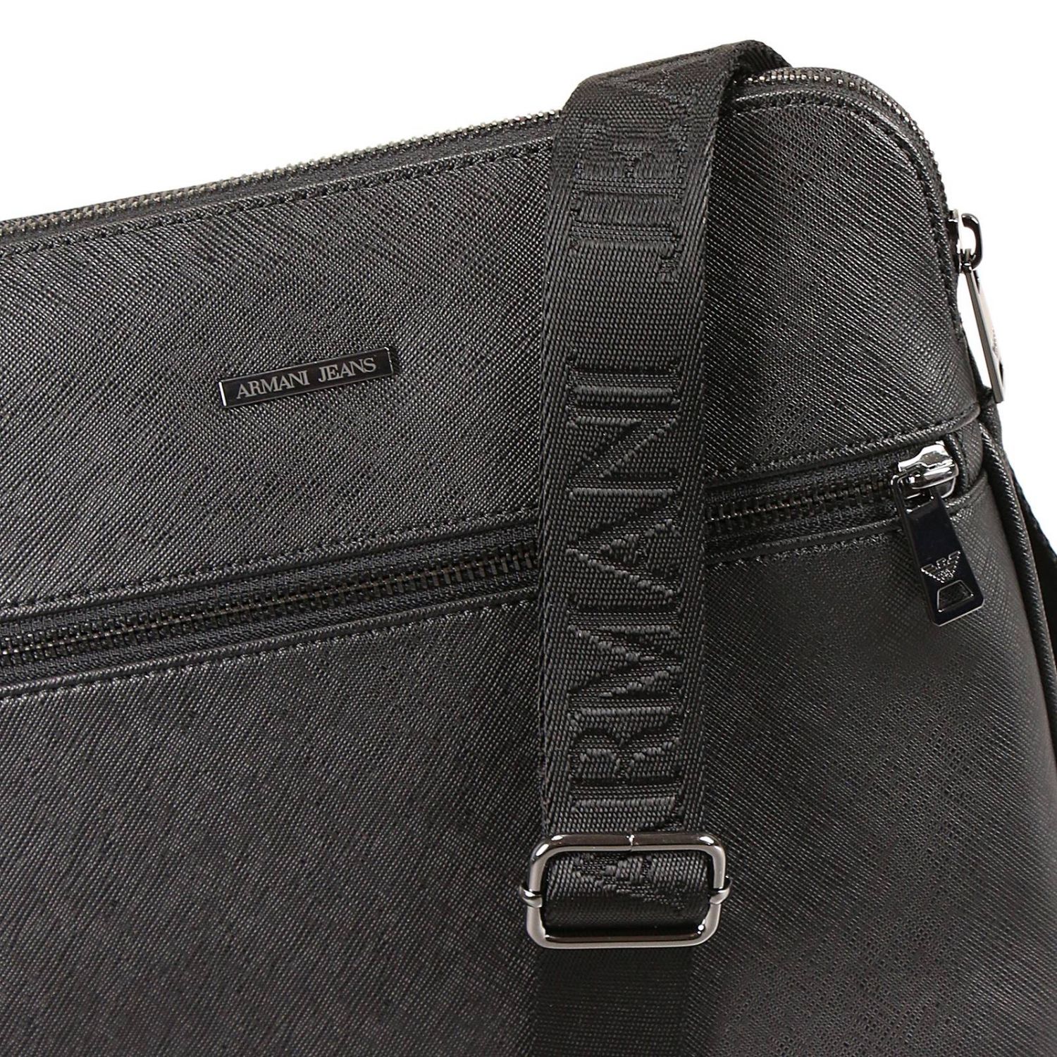 armani jeans pouch black