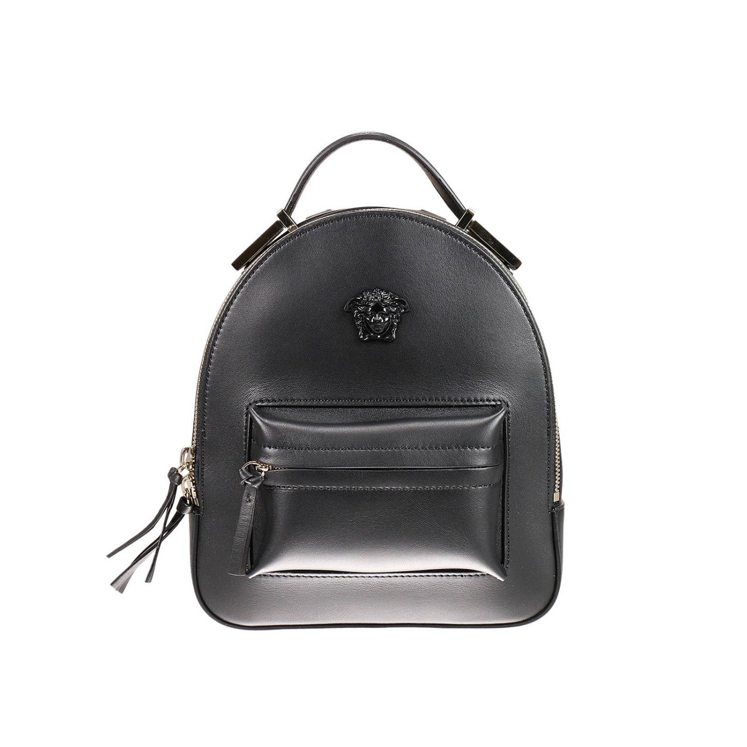 Versace Outlet: Bolso mujer | Mochila Versace Mujer Negro | Mochila Versace  DBFF717 DNAPP1 GIGLIO.COM