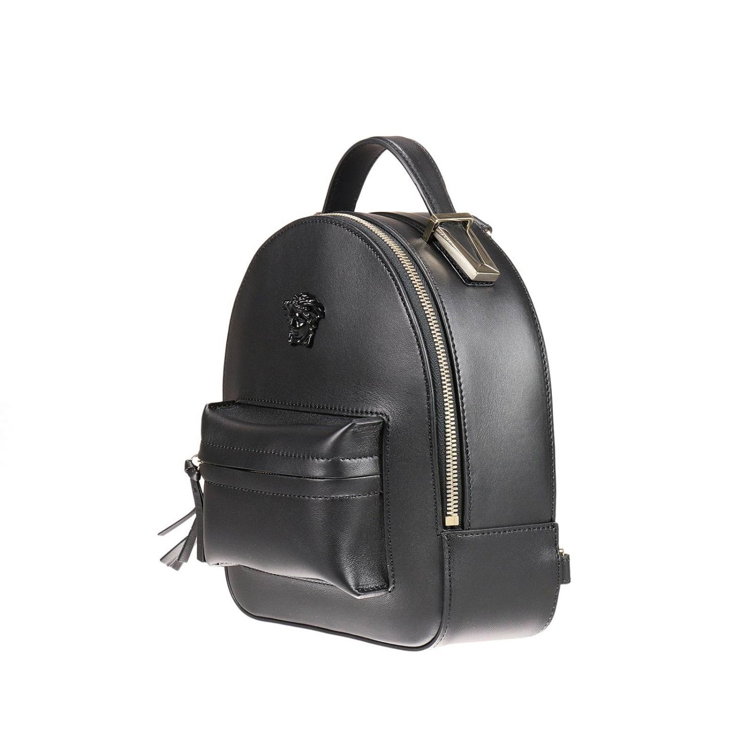 Versace Outlet: Bolso mujer | Mochila Versace Mujer Negro | Mochila Versace  DBFF717 DNAPP1 GIGLIO.COM