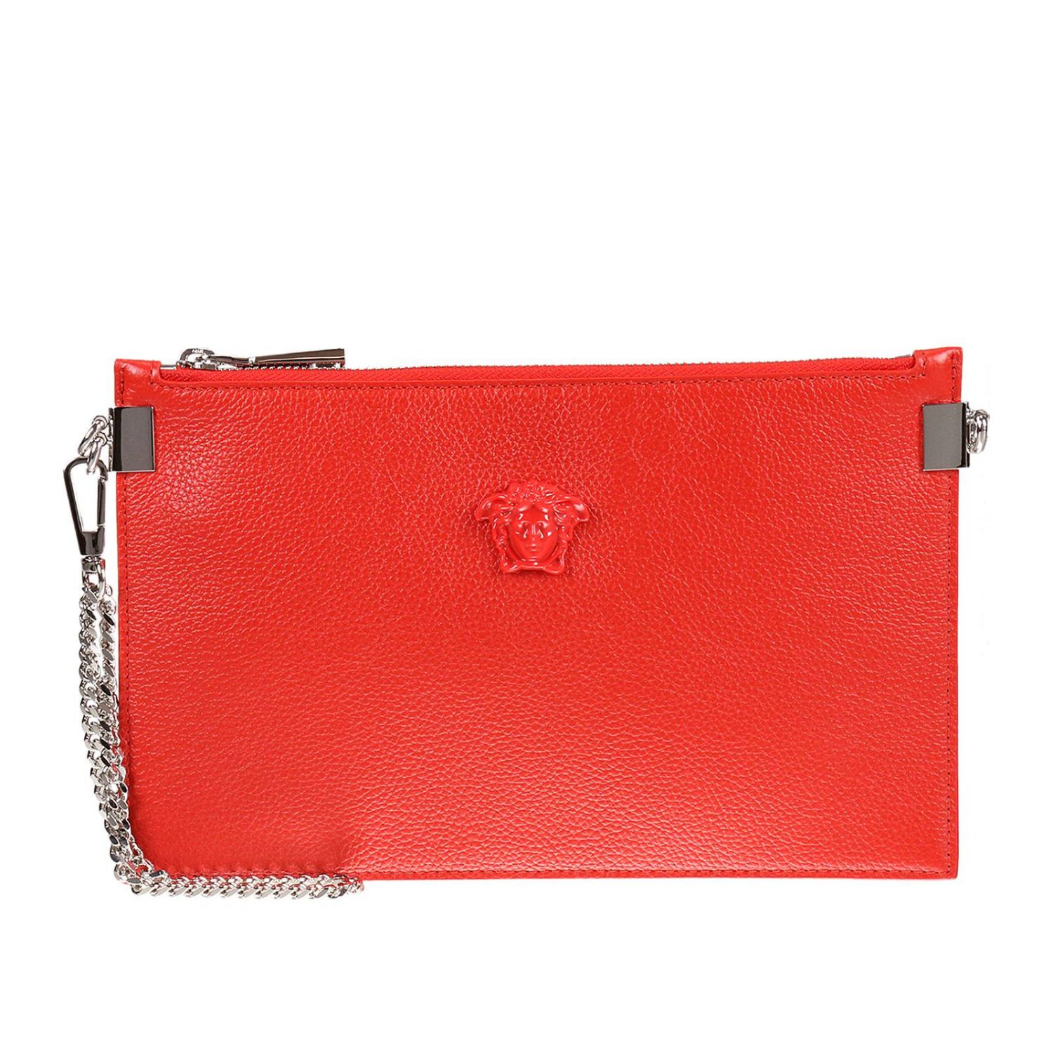 Versace Outlet Handbag women Clutch Versace Women Red Clutch